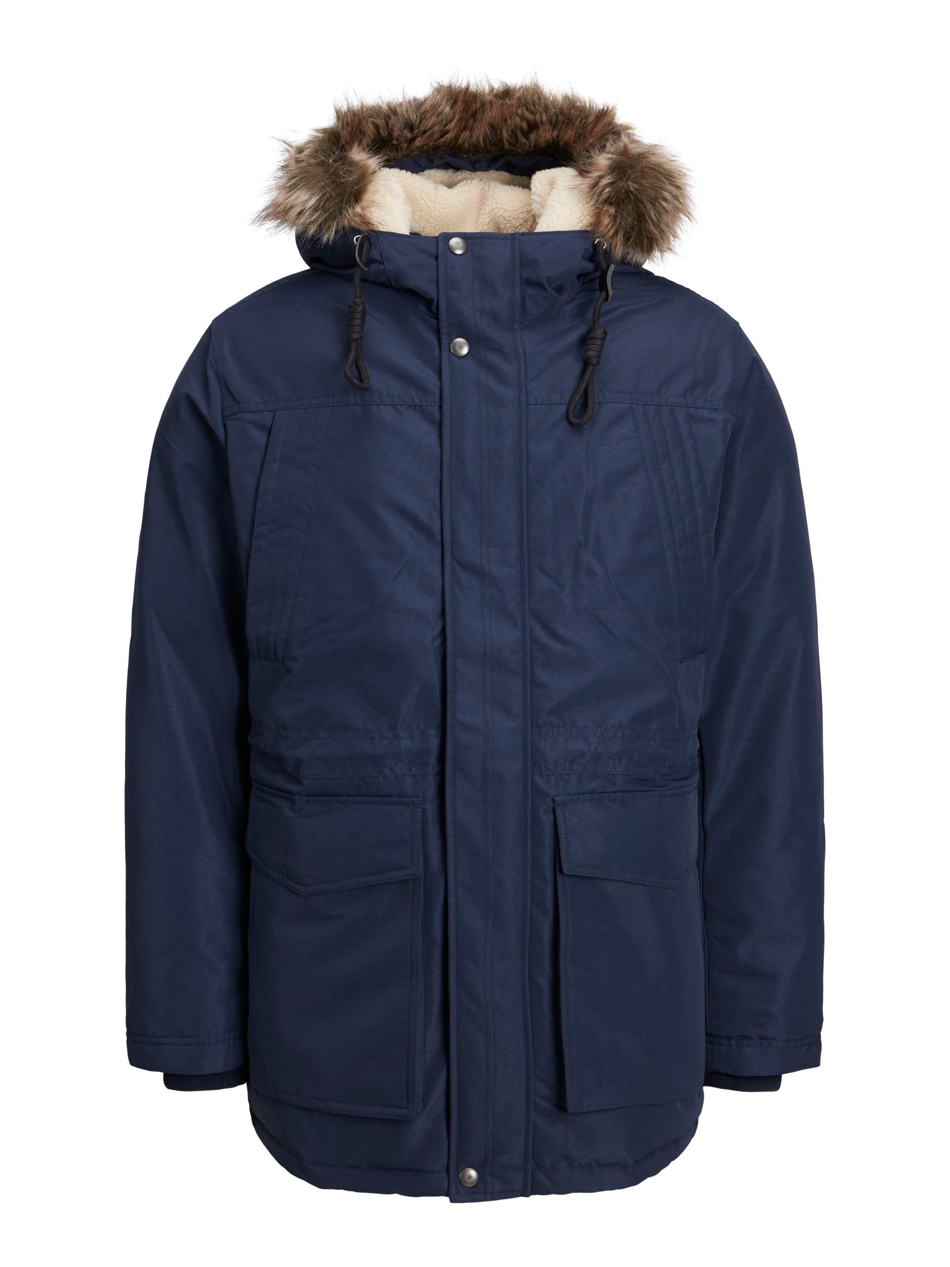 Outdoorjacke »JJDAVID PARKA JACKET«, mit Kapuze