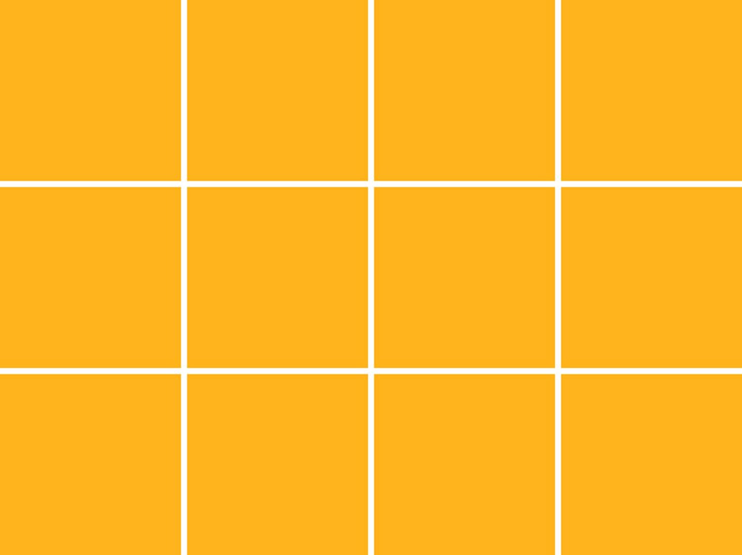 queence Fliesenaufkleber »Orange«, Stickerfliesen, selbstklebend, Sticker, 12er Set