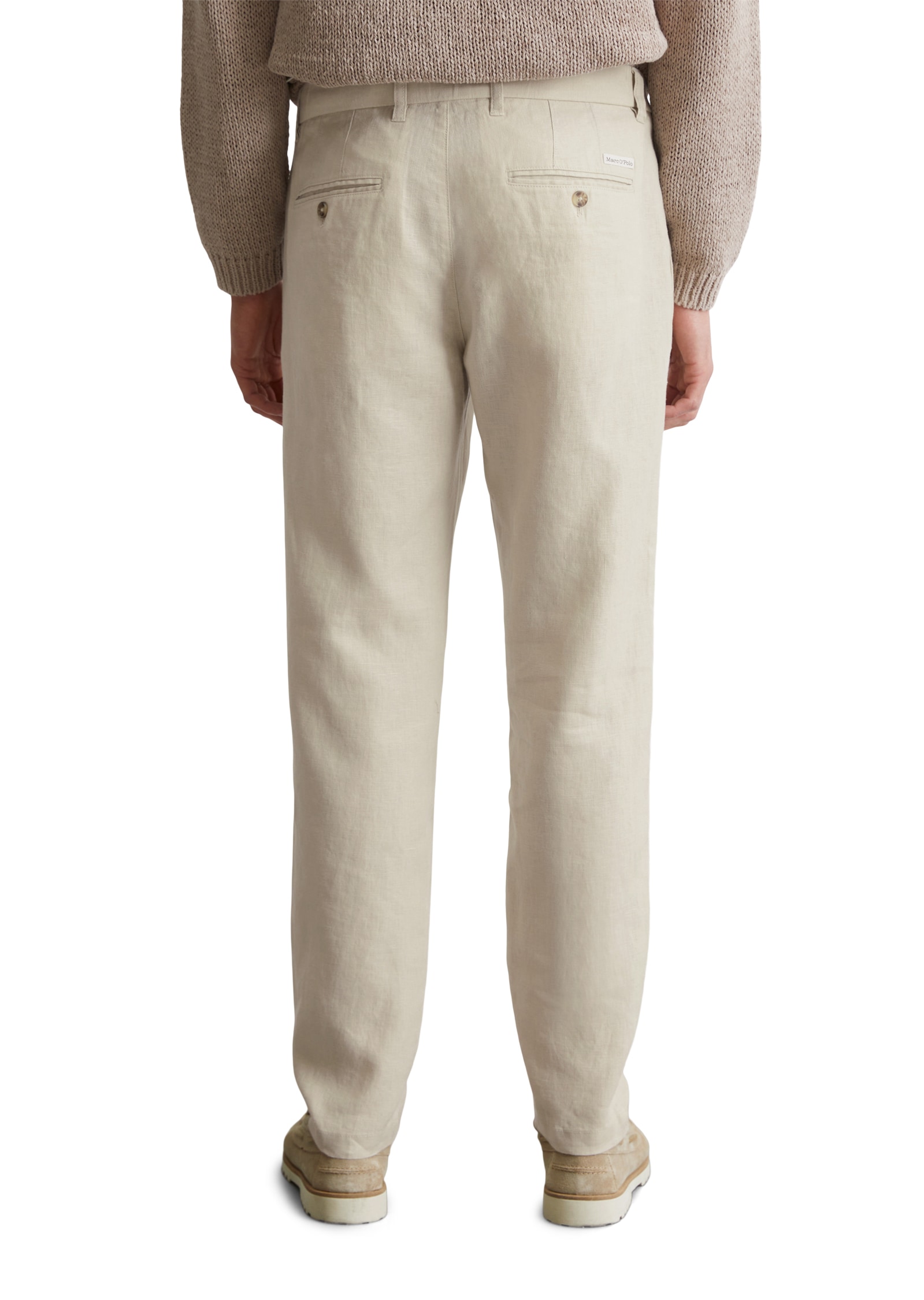 Marc O'Polo Leinenhose »Osby jogger pleats«