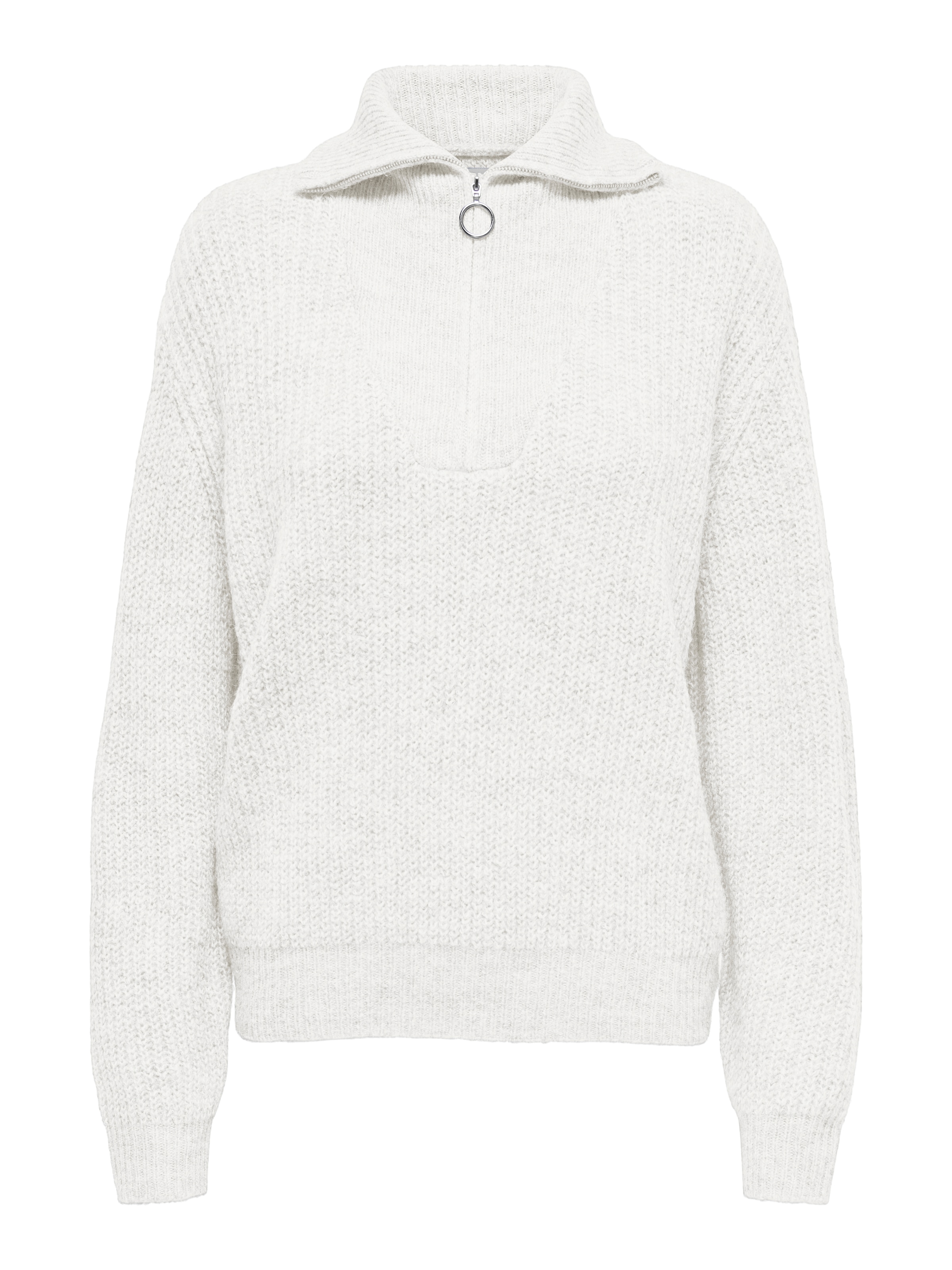 ONLY Strickpullover »ONLBAKER L/S ZIP PULLOVER KNT NOOS«