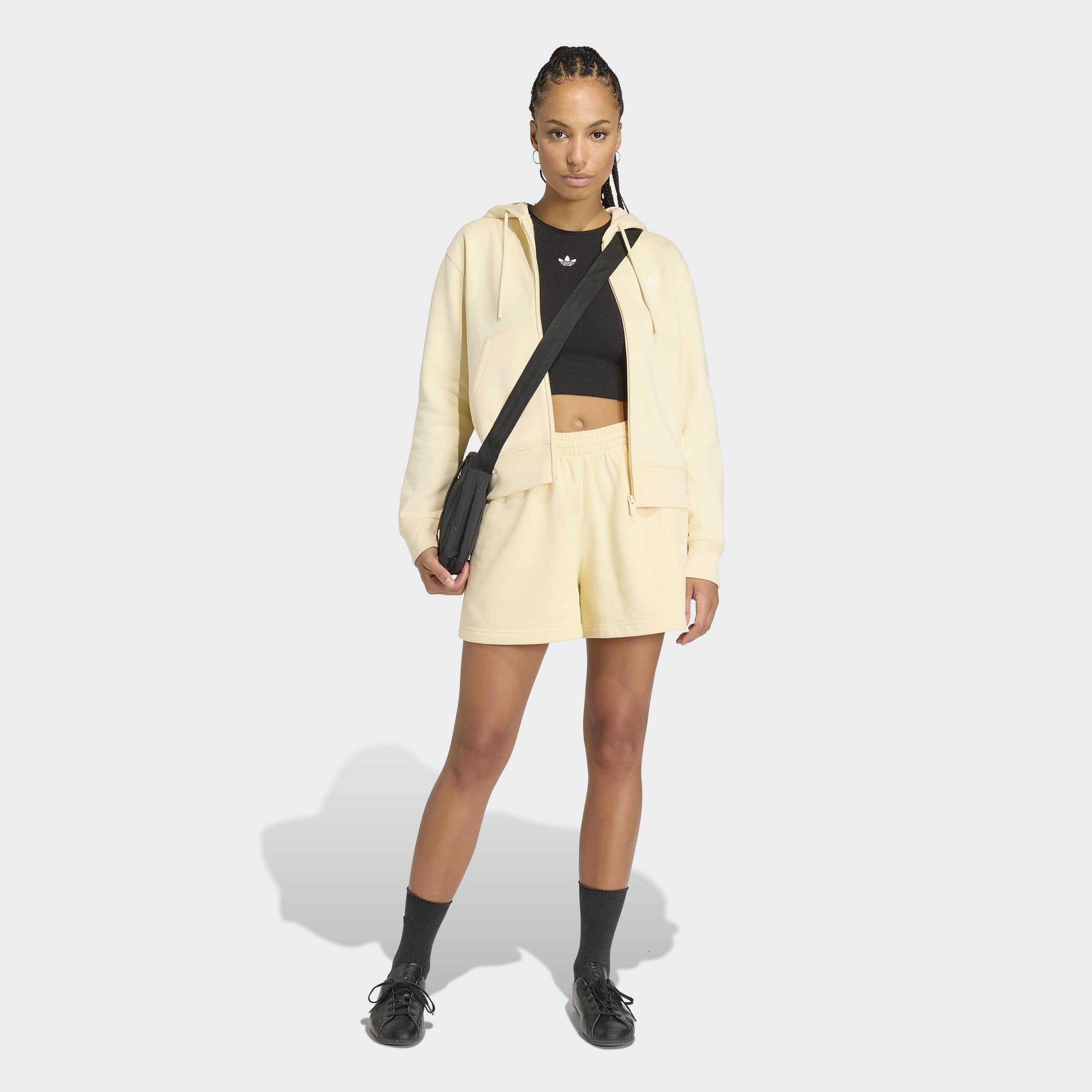 adidas Originals Shorts »ESSENTIALS FRENCH TERRY«  mit lockerer Passform, aus Baumwolle