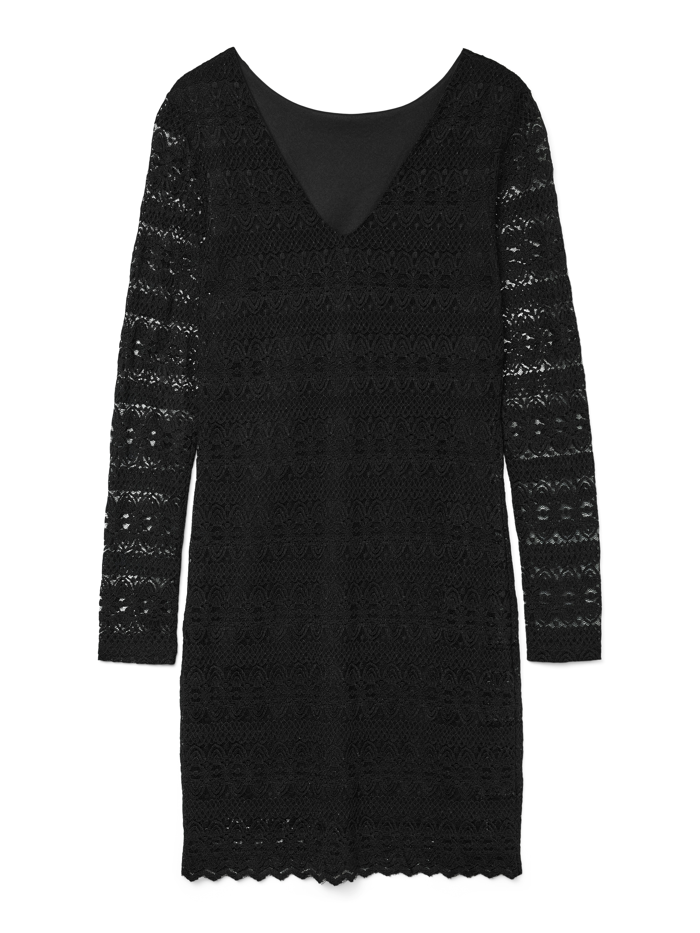 Vero Moda Spitzenkleid »VMZOE 2-WAY LS SHORT DRESS JRS NOOS«