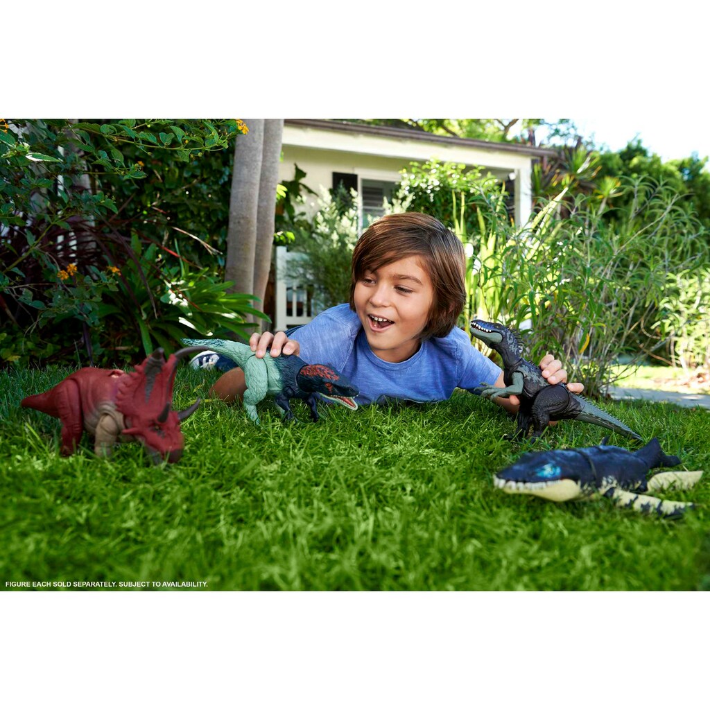 Mattel® Actionfigur »Jurassic World Wild Roar - Diabloceratops«