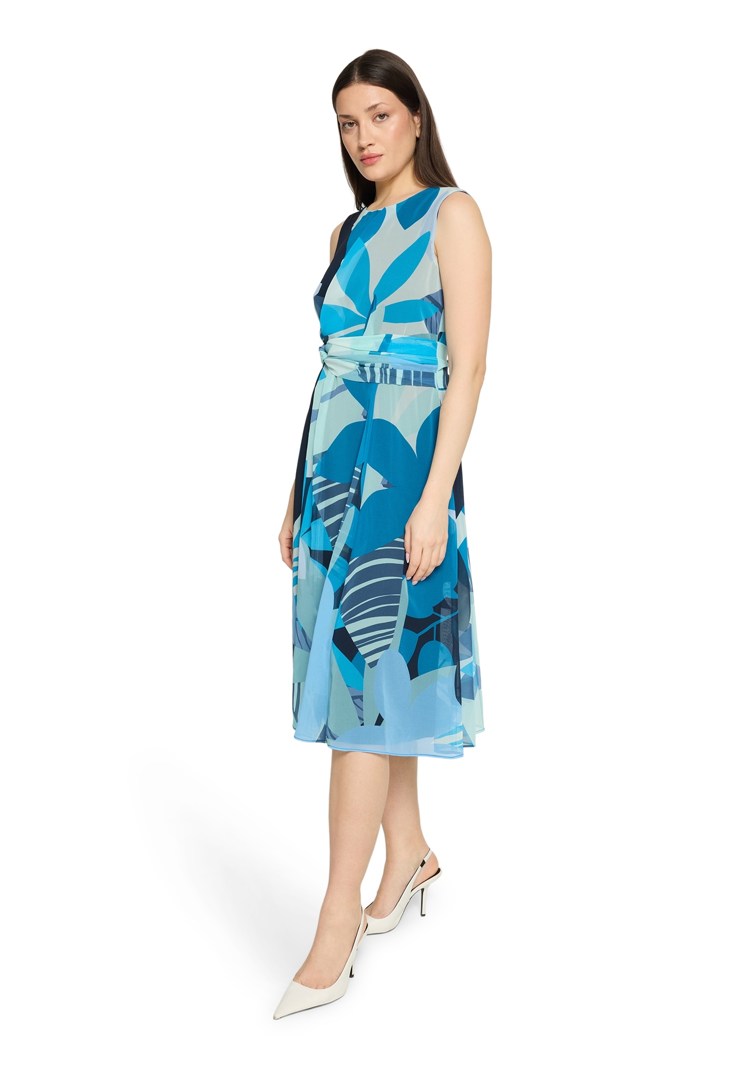 Betty&Co Midikleid »Midikleid ohne Arm«