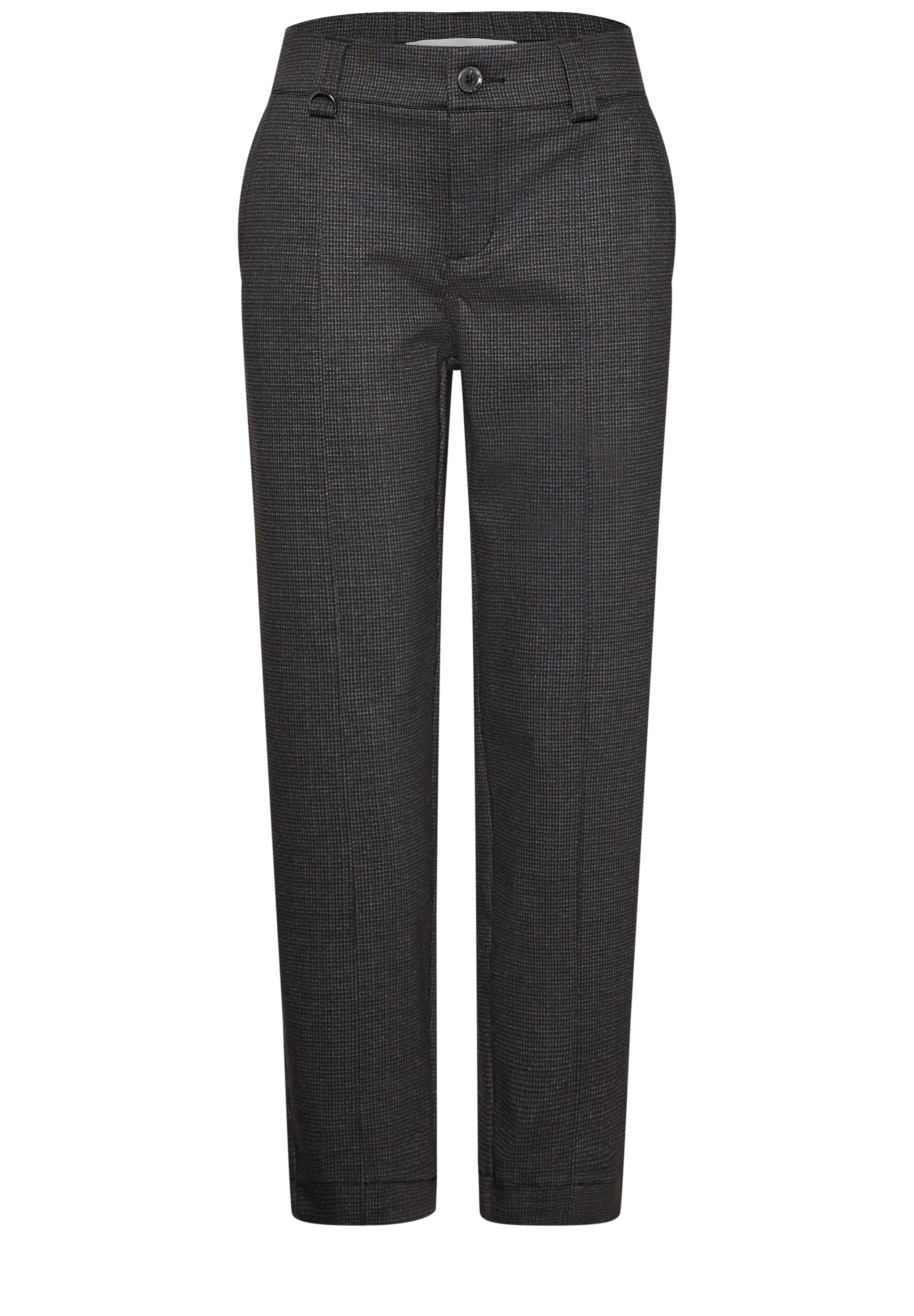 STREET ONE Chinohose  im Casual Fit und mit Minimalmuster