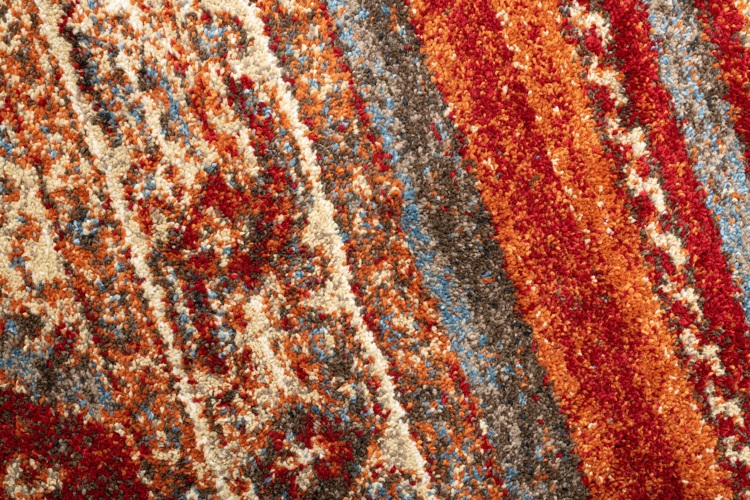 Gino Falcone Teppich »Felicia 26559« rechteckig 12 mm Höhe Kurzflor, modernes Ethno-Design, weicher Flor