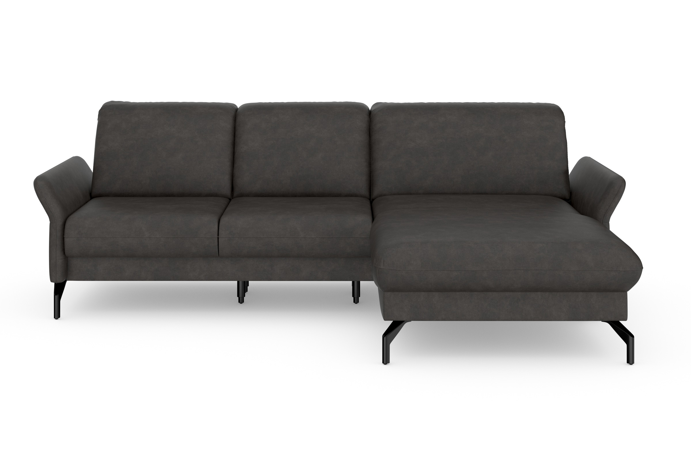 sit&more Ecksofa »Fashion L-Form«, wahlweise mit Kopfteilverstellung und Vorziehsitz, motorisch