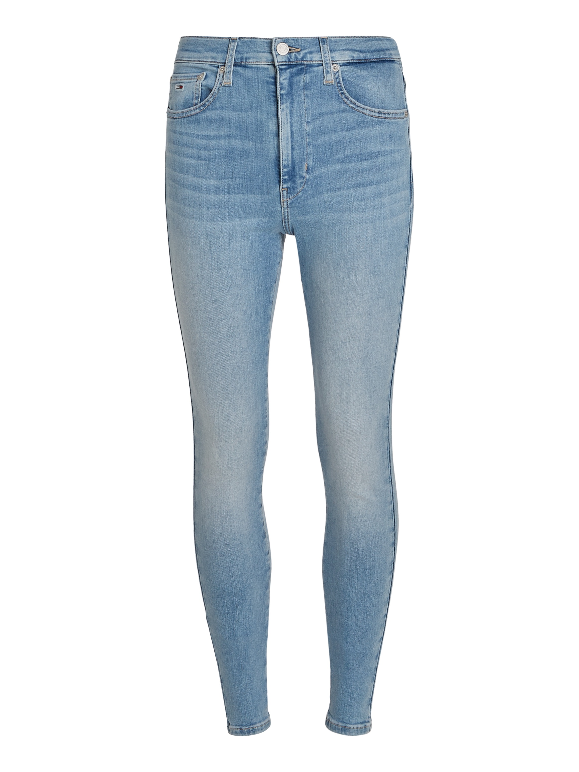 Tommy Jeans Skinny-fit-Jeans »Sylvia High Rise Skinny«, mit Logo-Badge