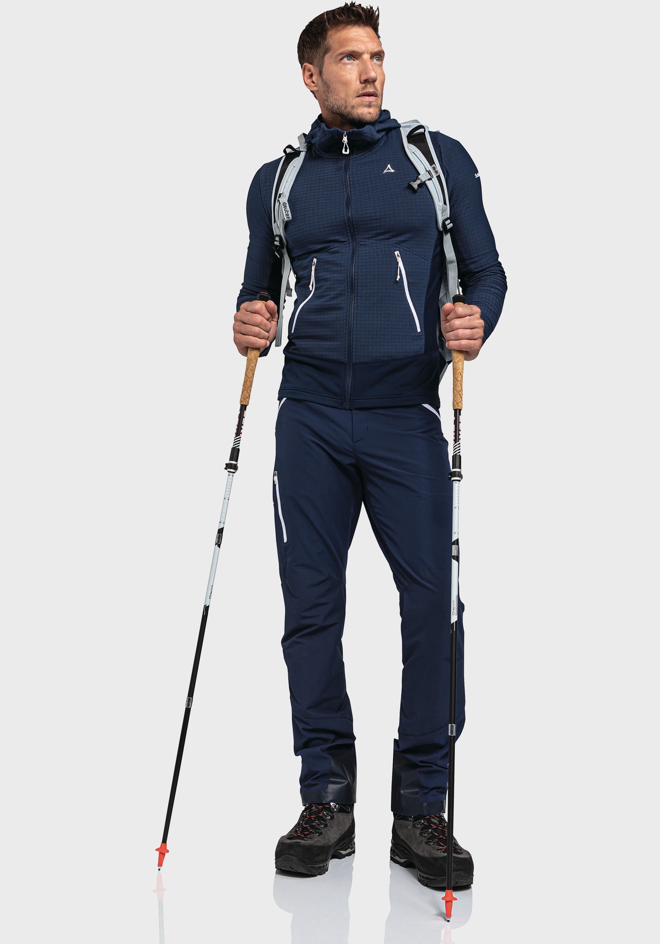 Schöffel Fleecejacke »Fleece Hoody Monte Sart M«, mit Kapuze