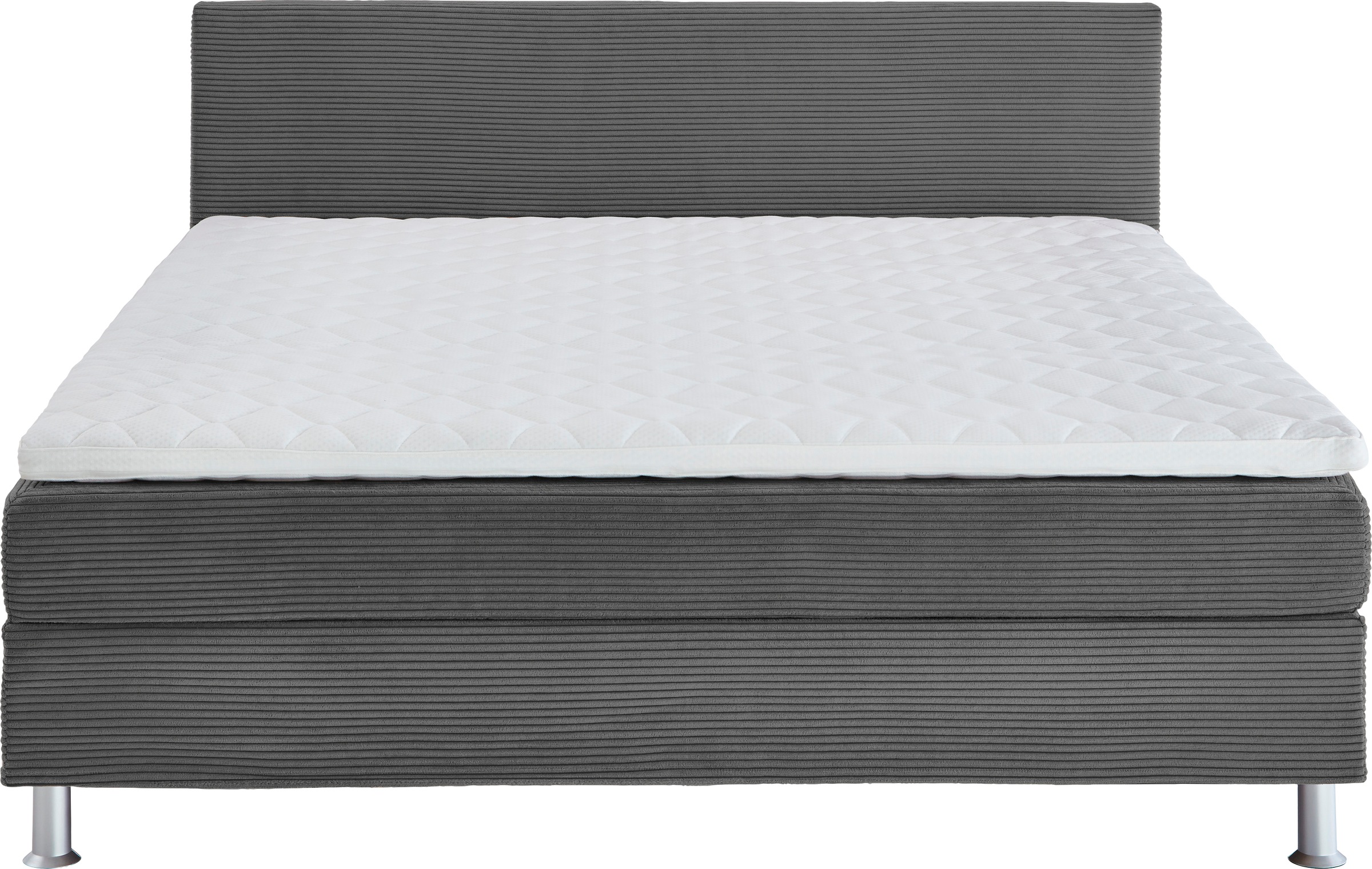 ATLANTIC home collection Boxbett »Edison«, inkl. Bonnellfederkern-Matratze und Topper