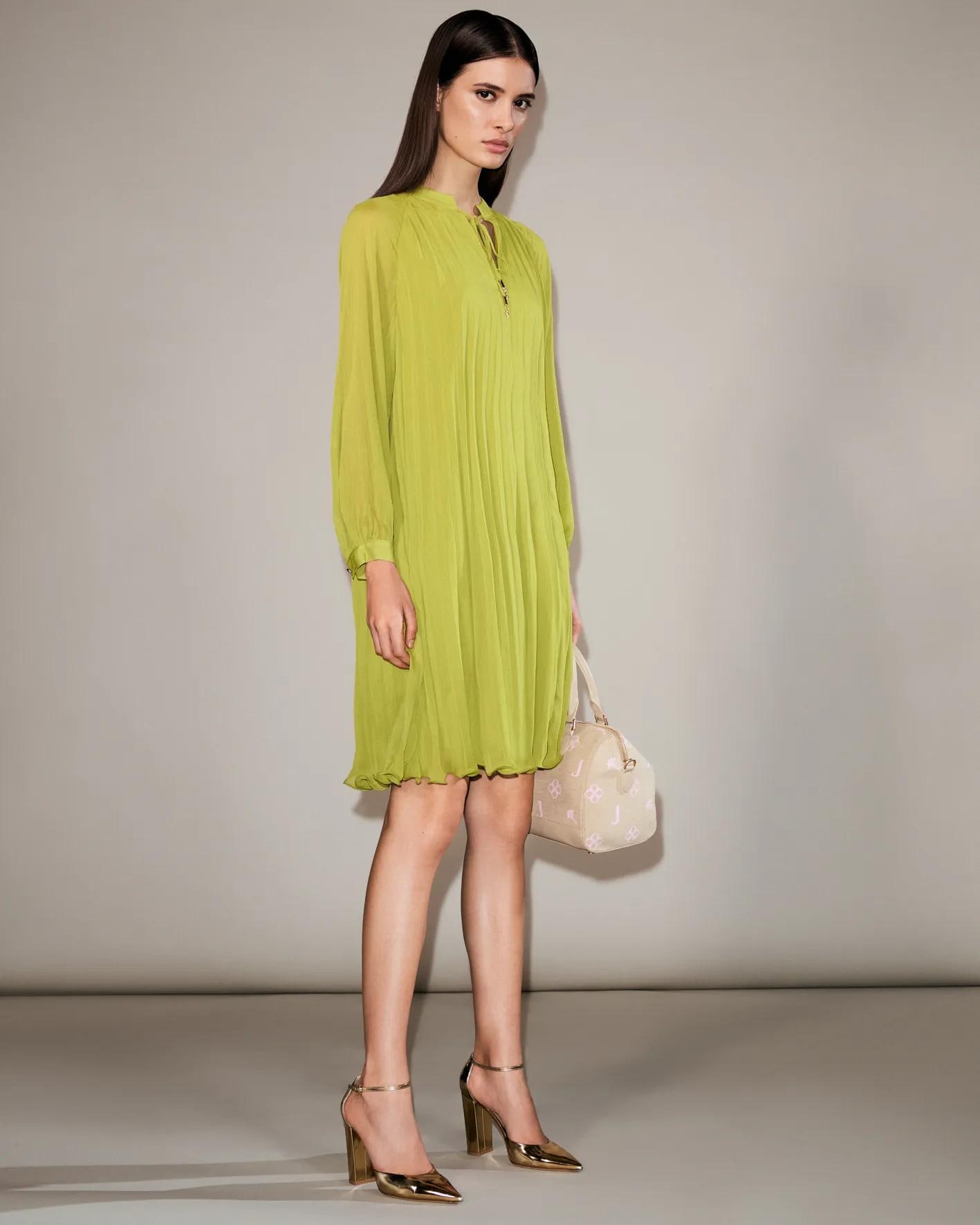 JOOP! Blusenkleid »Daphne« Ohne Tasche mit Plisseefalten