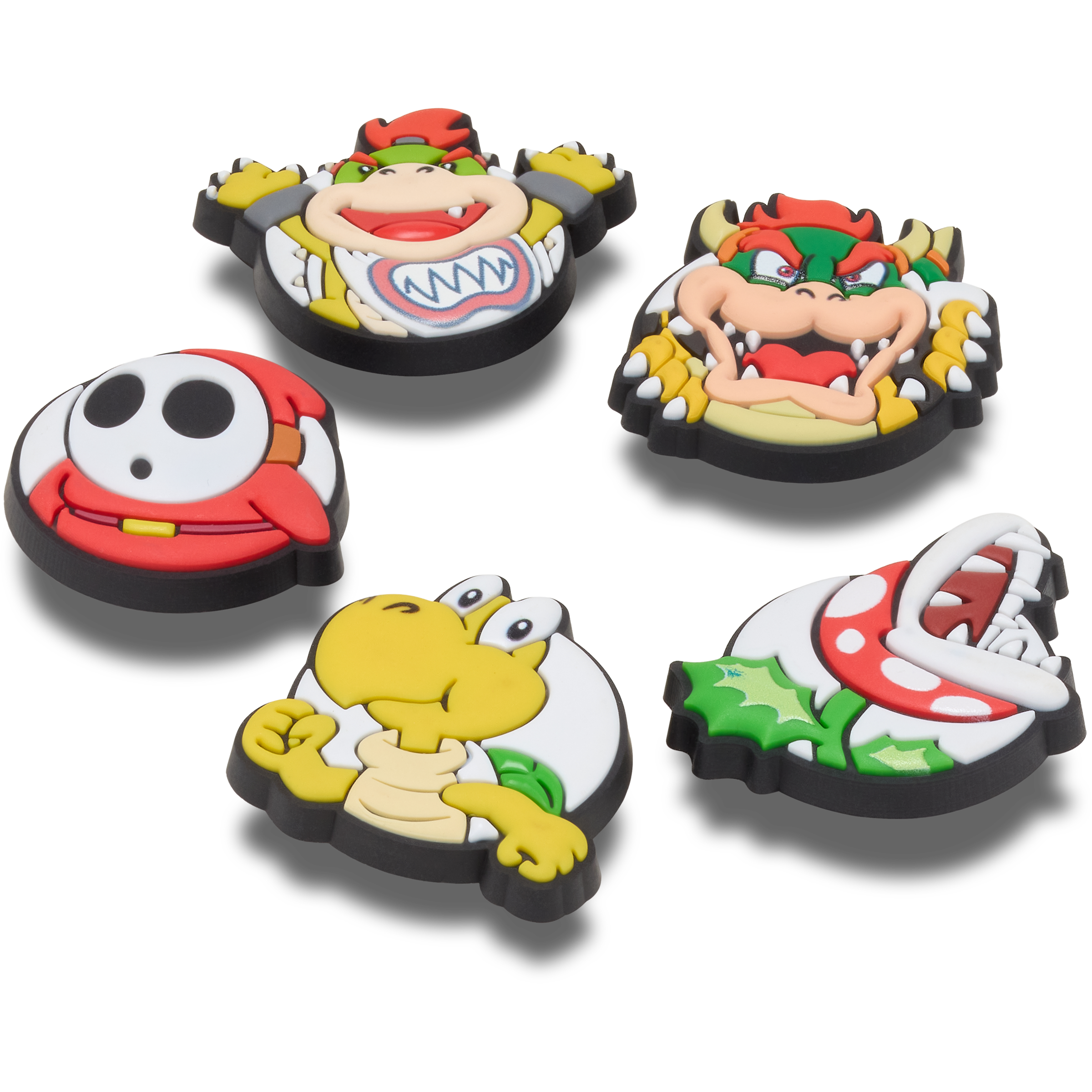 Crocs Schuhanstecker »Jibbitz™ Super Mario Secondary« Set, Kein Spielzeug. Nicht für Kinder unter 3 Jahren geeignet, 5 , Charm, Anstecker für Crocs Schuhe