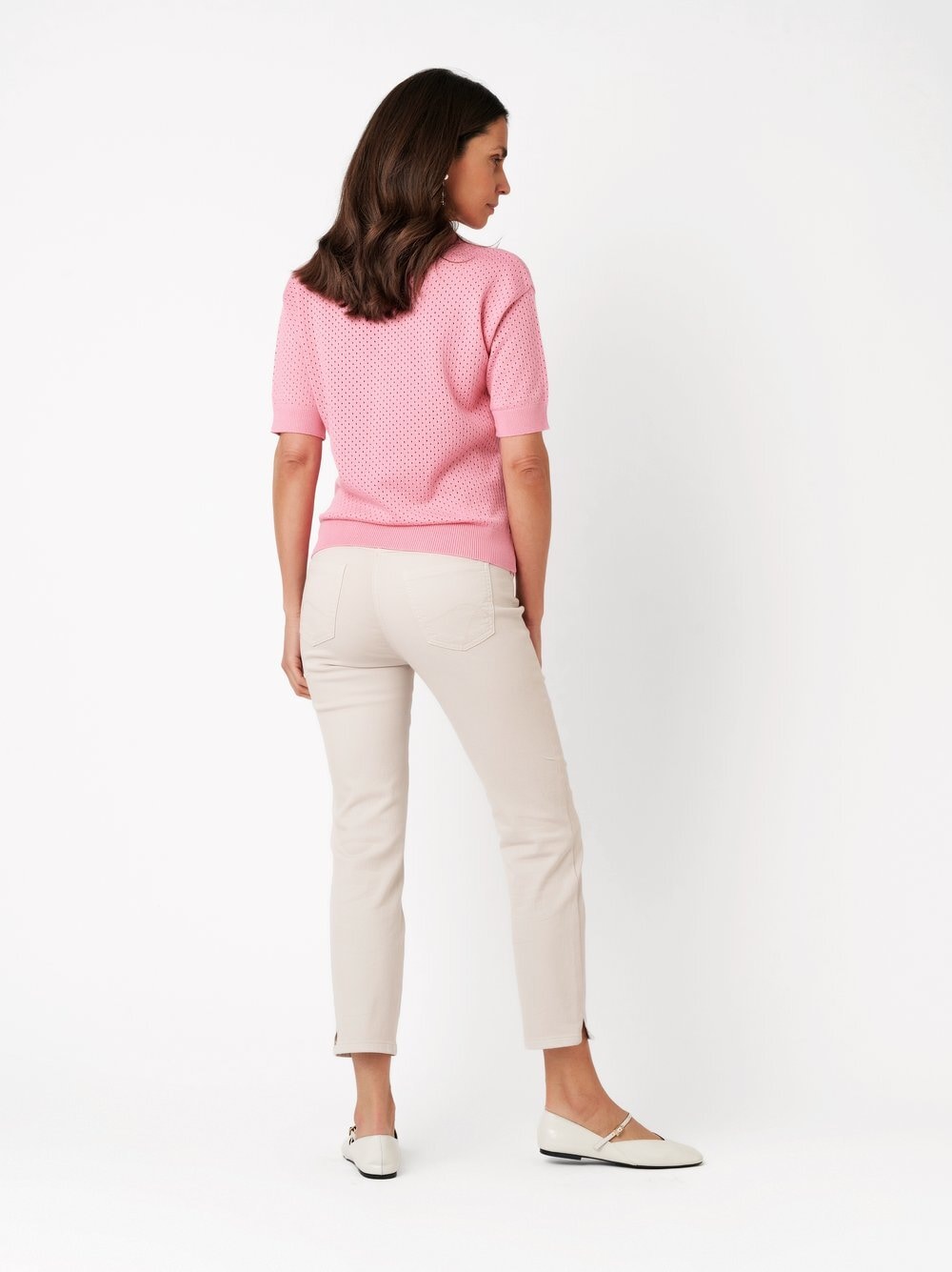 TONI Poloshirt »Greta« aus Lochstrick
