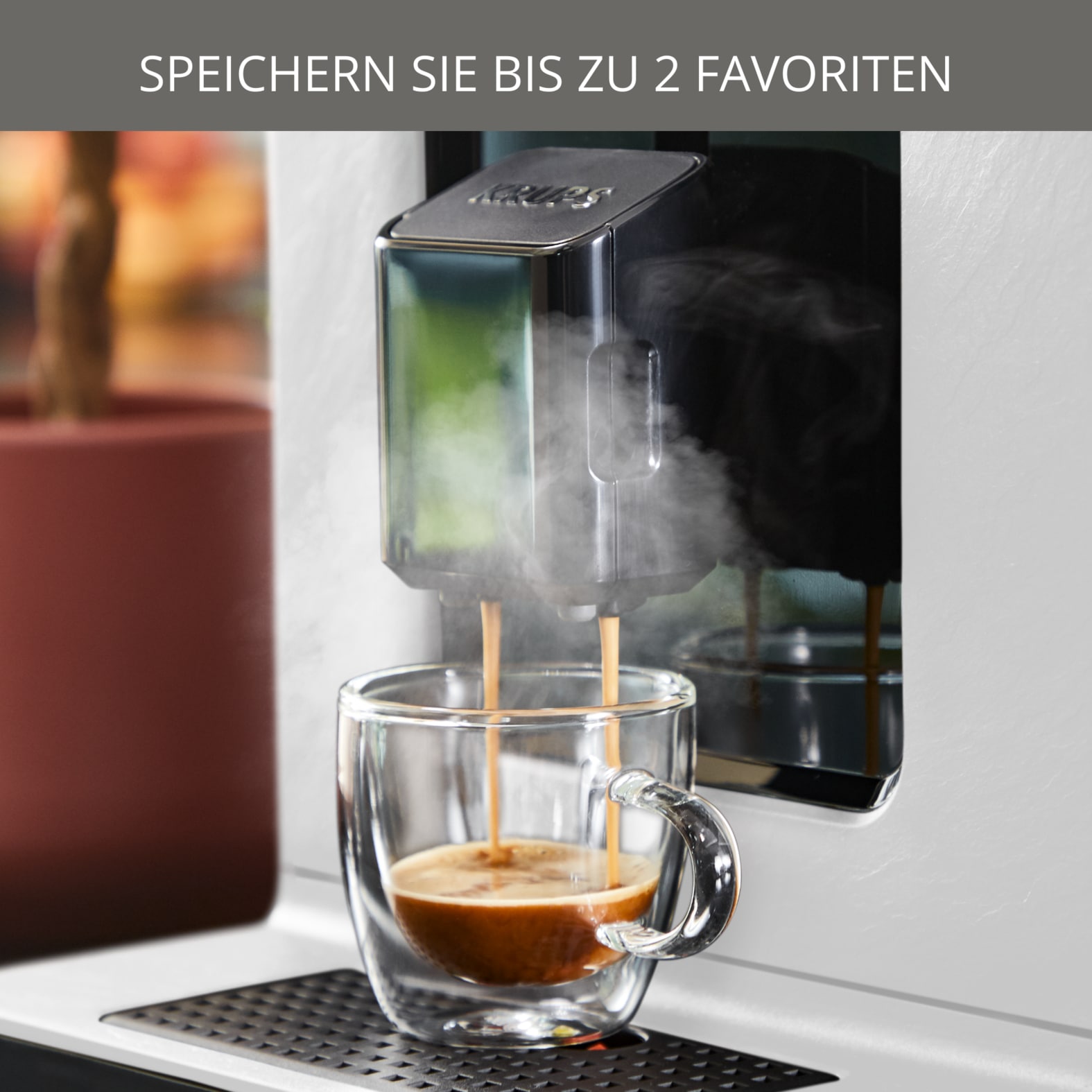 Krups Kaffeevollautomat »EA897A Evidence ECOdesign« Touch-Steuerung