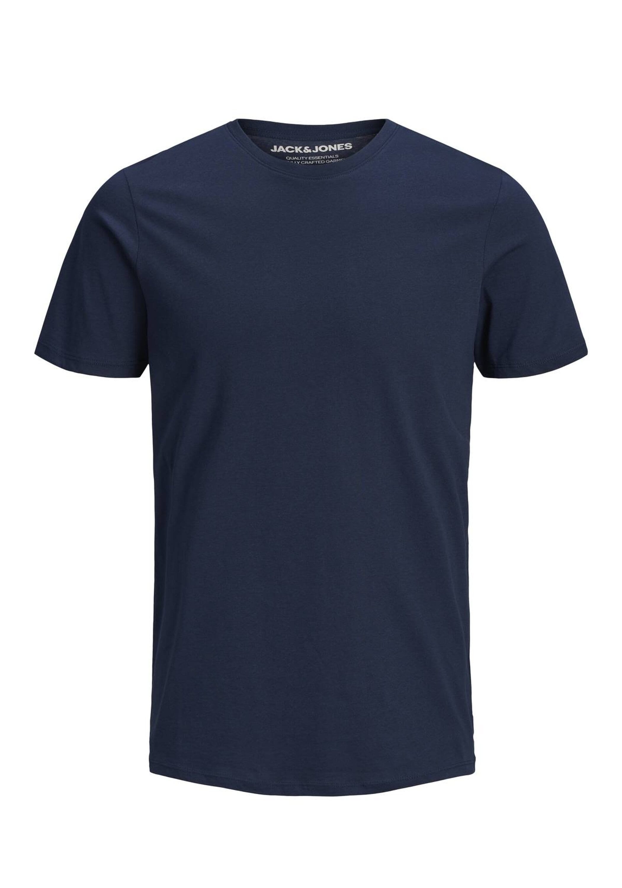Jack & Jones T-Shirt »T-Shirt JJEORGANIC BASIC TEE O-NECK 3PK 3er Pack«
