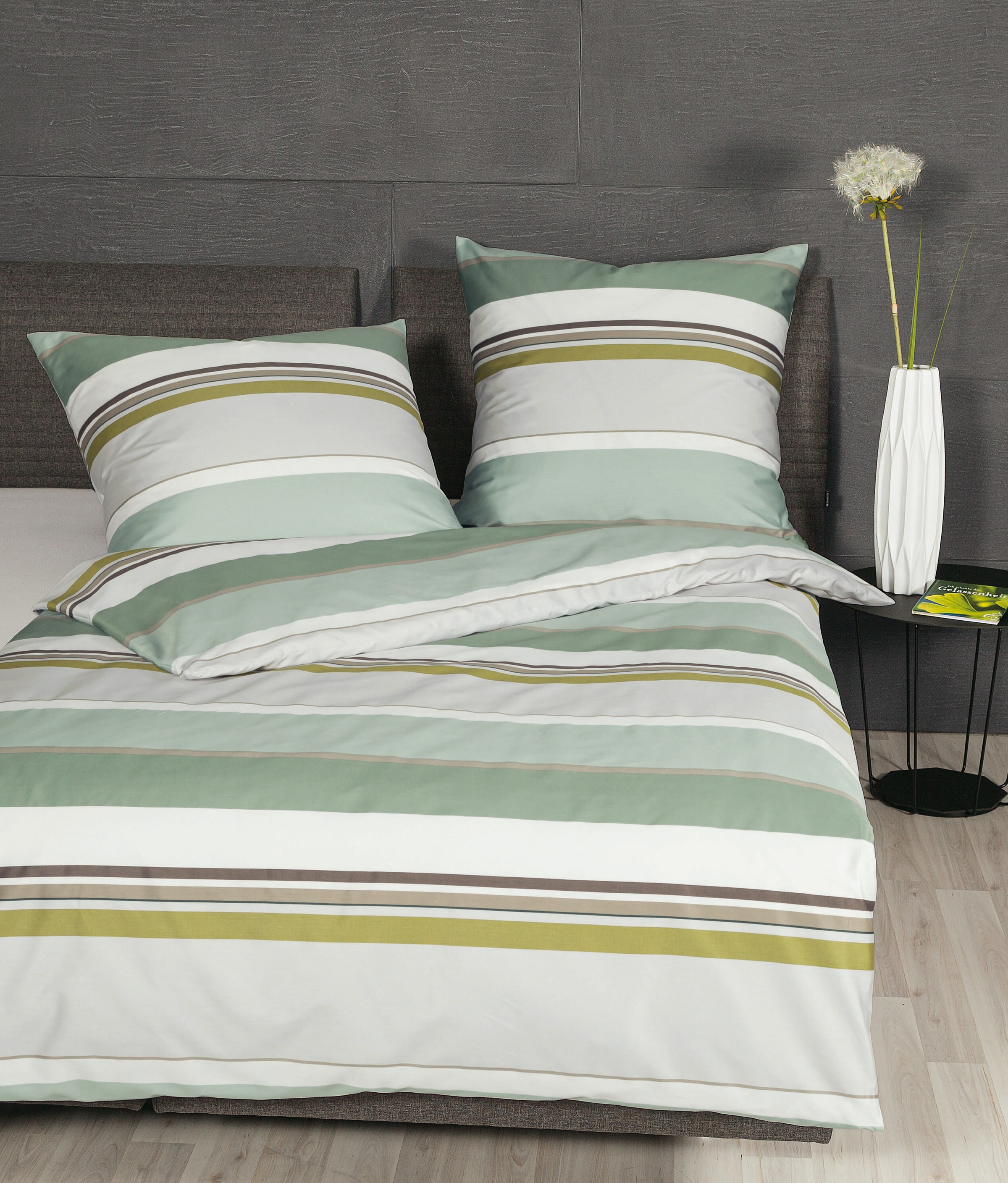 Janine Bettwäsche »87090 J. D., Mako-Satin aus 100 % Baumwolle«