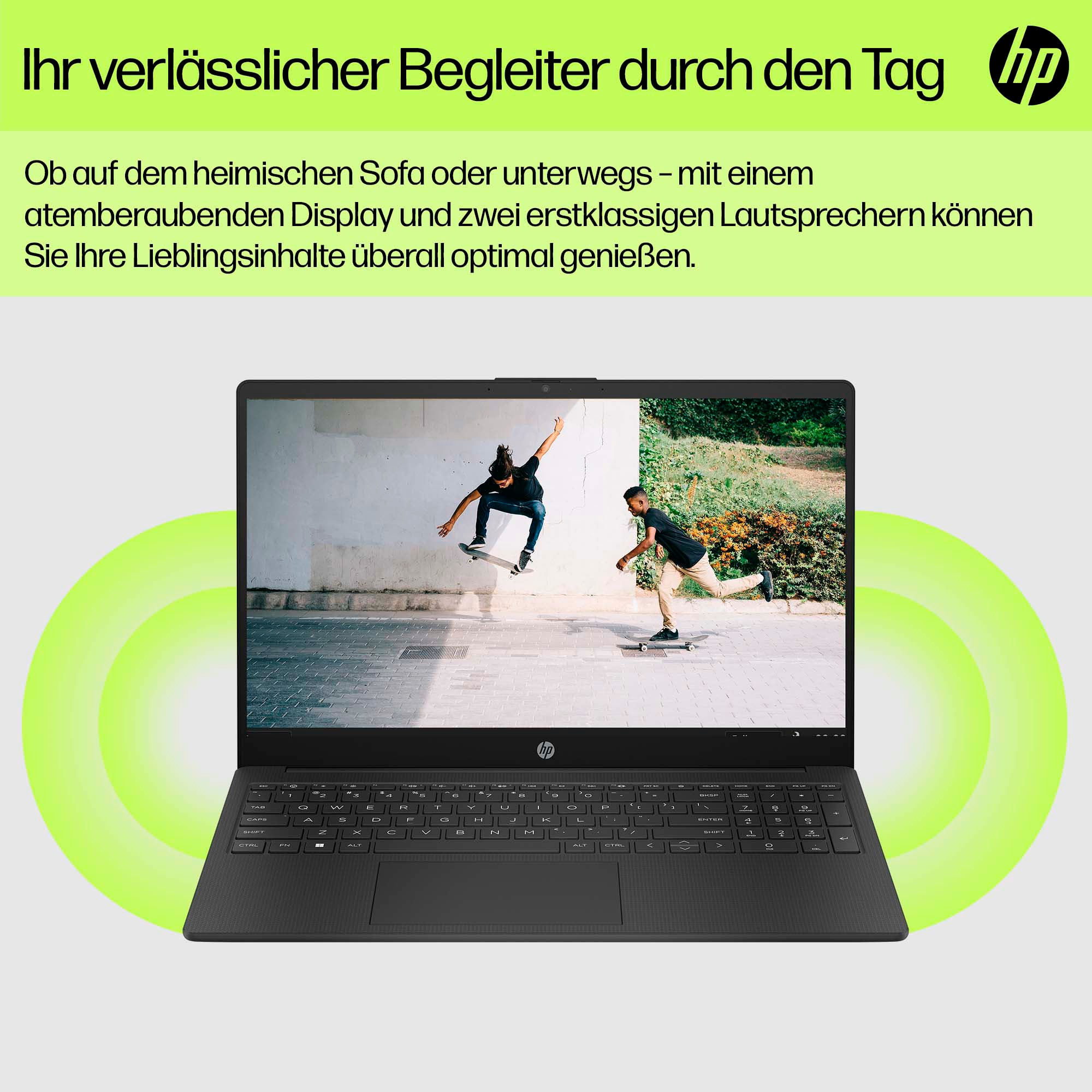 HP Notebook »15-fc0262ng« 39,6 cm / 15,6 ″ AMD Ryzen 5 Radeon Graphics;USB 3.2 Gen 1.0 Type-C Anschluss;HDMI v1.4b;Kombi-Anschluss für Kopfhörer/Mikrofon;AC Smart Pin Netzadapterbuchse 1.000 GB SSD