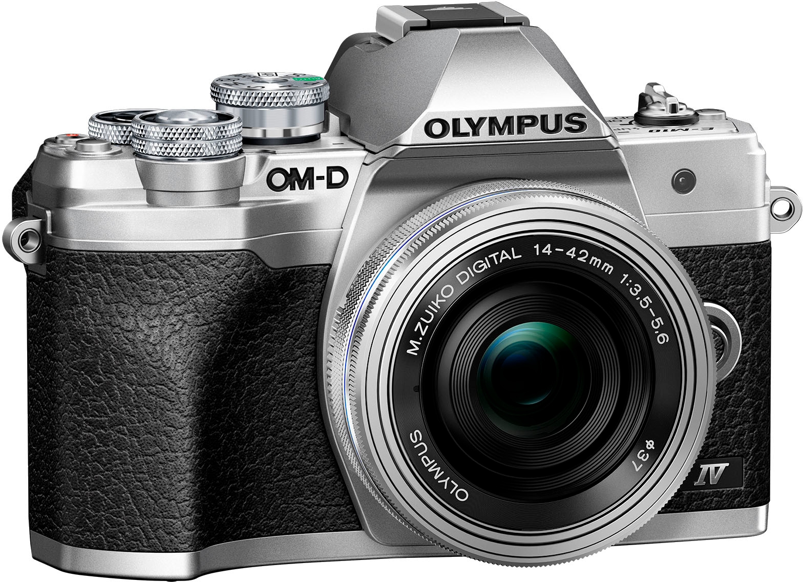 Olympus Systemkamera »E-M10 Mark IV«, M.Zuiko Digital ED 14‑42mm F3,5-5,6 EZ Pancake, 20,3 MP,...