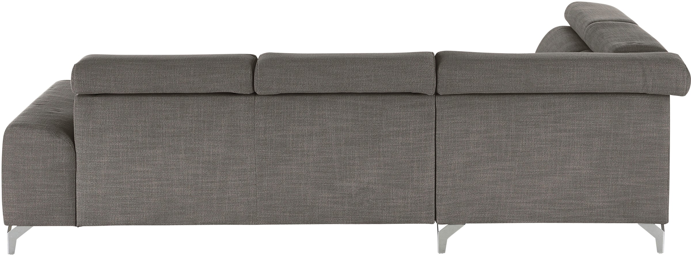 3C Candy Ecksofa »Greve Sofa immer mit manuelle Kopfteilverstellungen, modern, elegant« wahlweise motorischer Sitzvorzug, bequem und zeitlos, L-Form