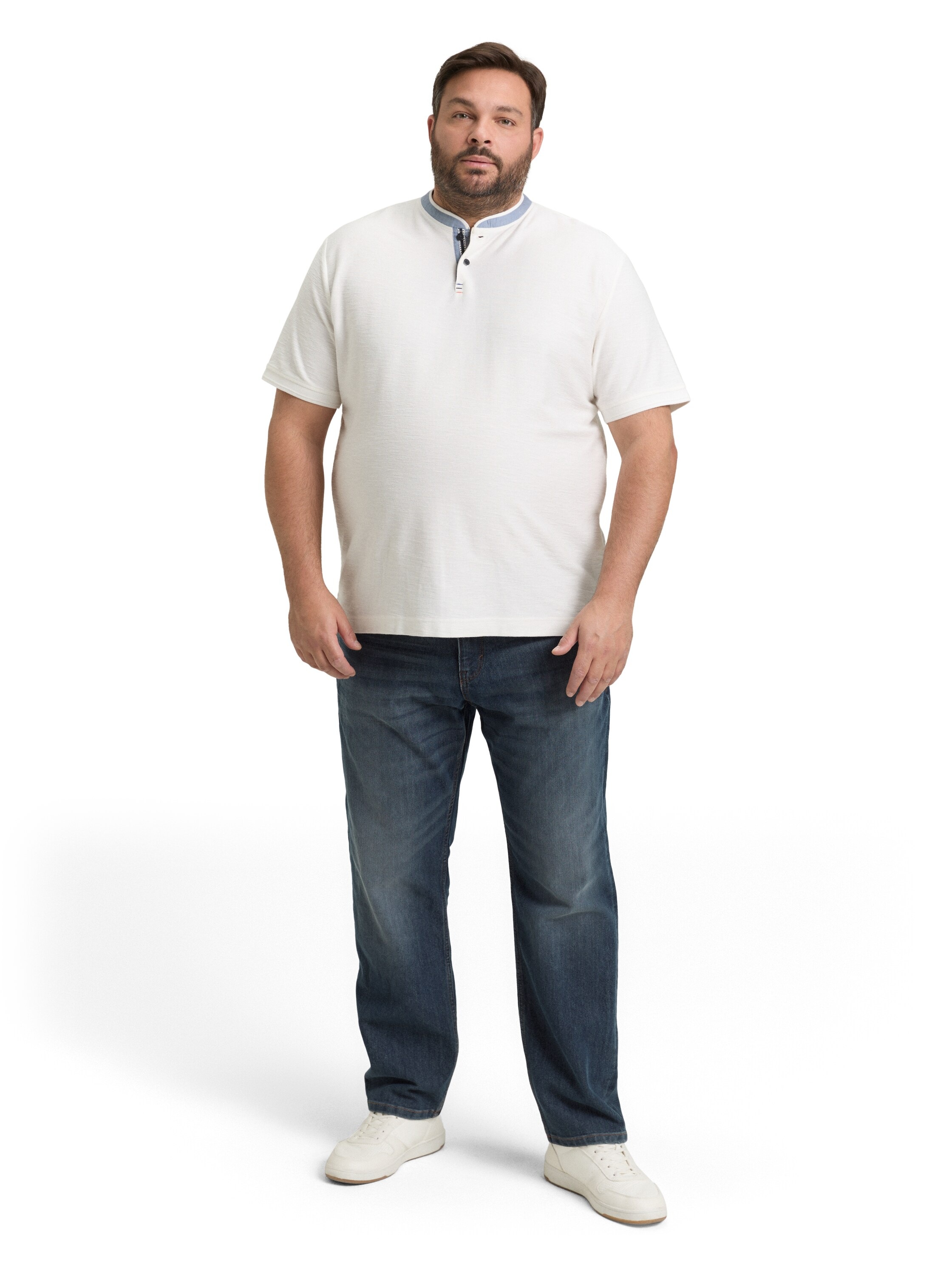 TOM TAILOR PLUS 5-Pocket-Jeans mit Stretch / Große Größen