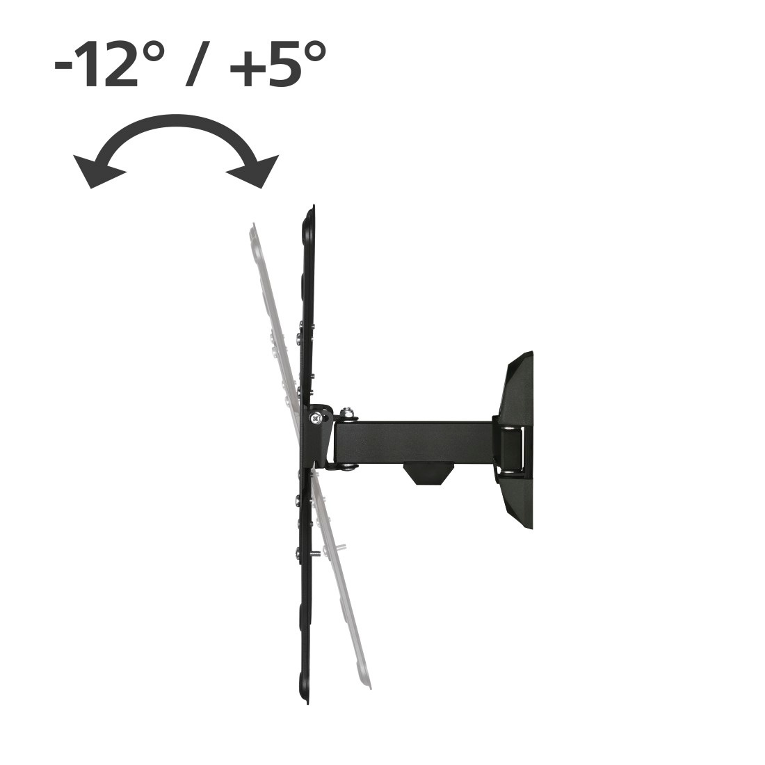 Hama TV-Wandhalterung »Wandhalterung (neigbar, schwenkbar, 32"- 65", VESA 400x400)« bis 165 cm Zoll bis 20 kg