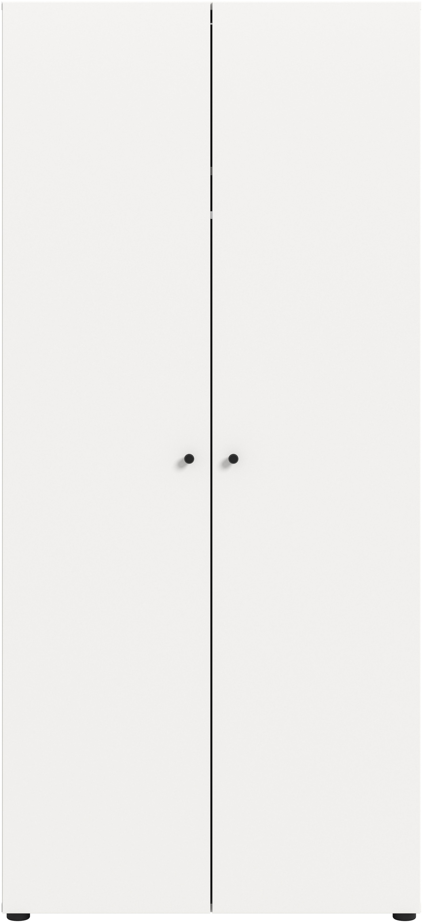 Home affaire Kleiderschrank »BILLINGS, TOPSELLER!, Schlafzimmerschrank, Schrank, Garderobenschrank« OTTO BESTSELLER, Garderobe & Schlafzimmer,  Breite 80cm, weiß, 2-türig, inkl. 1 Kleiderstange und 1 Ablageboden