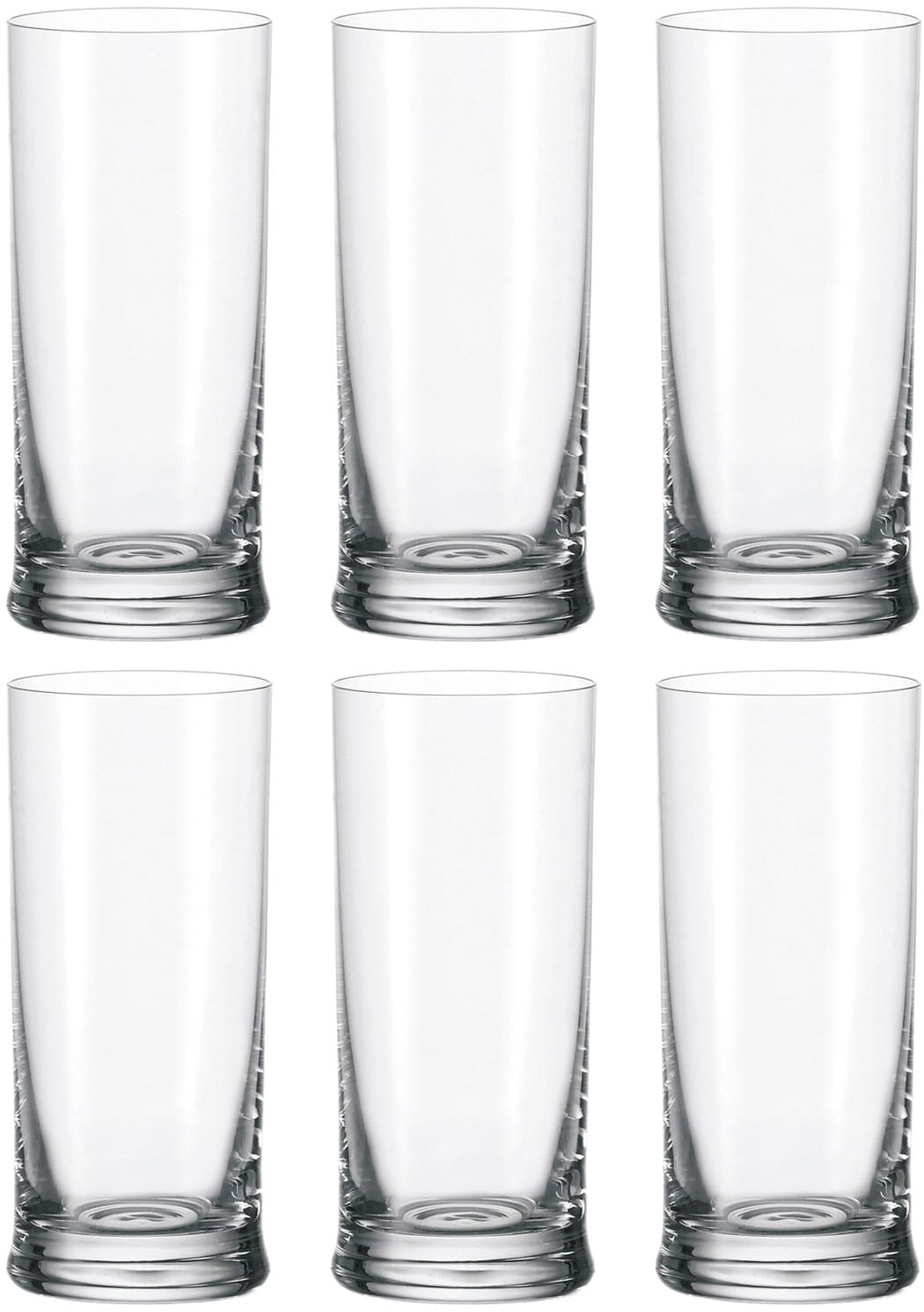 LEONARDO Bierglas »K18«, (Set, 6 tlg.), 360 ml, 6-teilig
