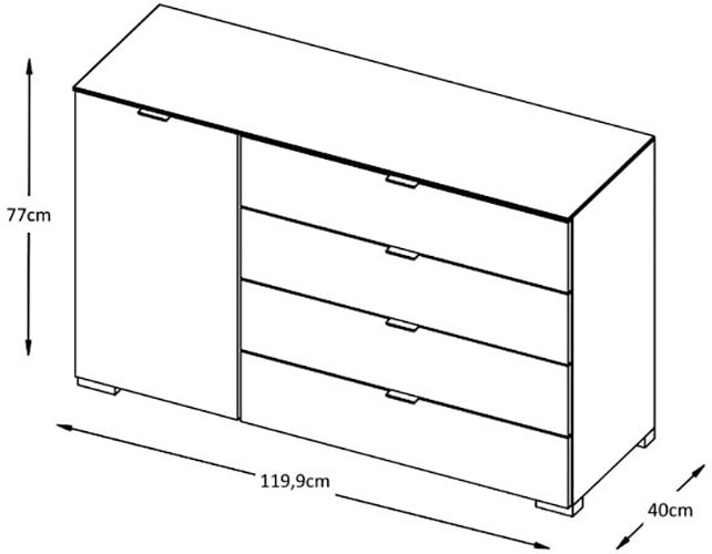 STAUD Kombikommode »Includo, Made in Germany«