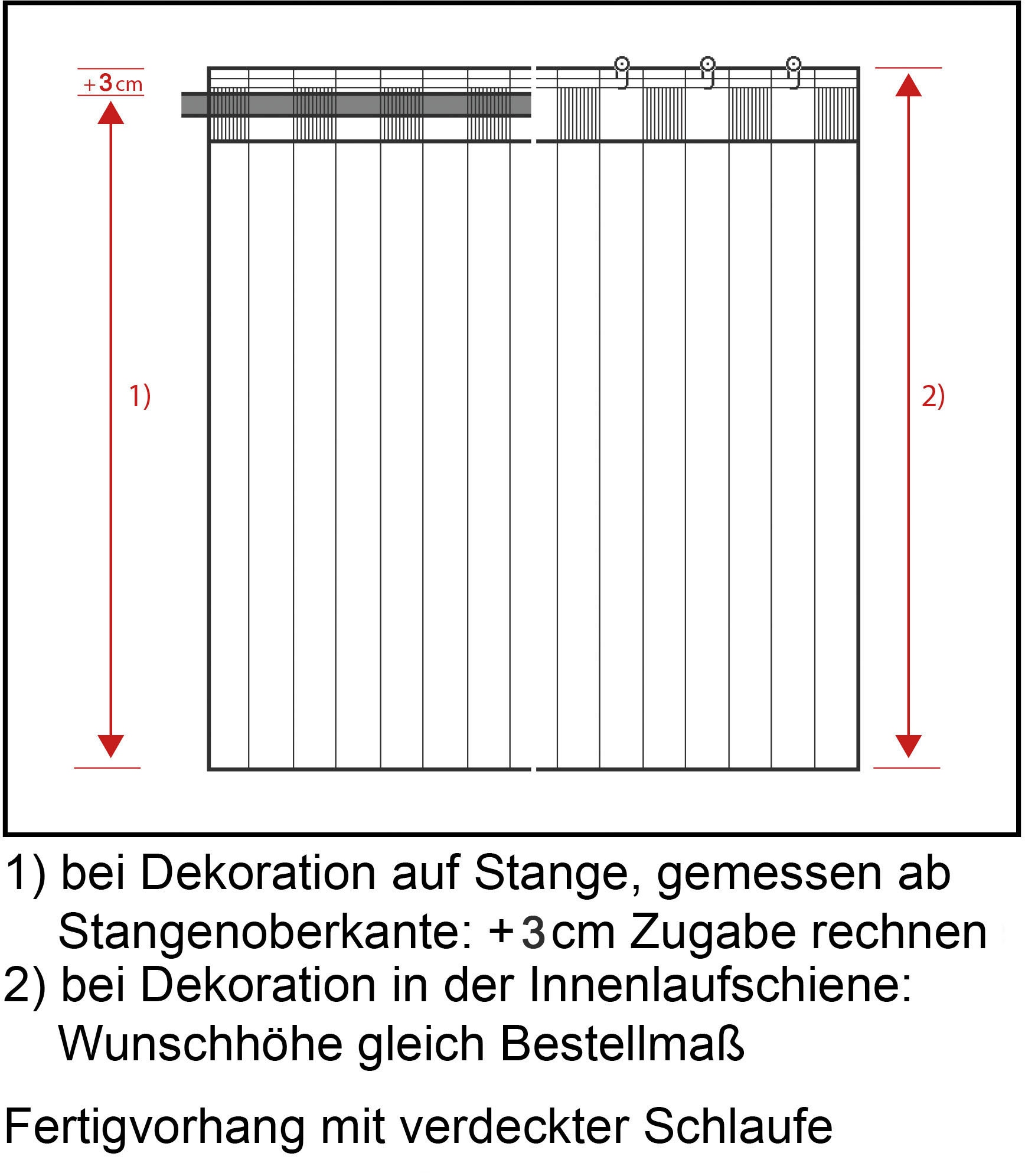 nach Schal St.), mit for Maß kaufen (1 Multifunktionsband, you! cm, 140 Vorhang »Allure«, Neutex Breite online