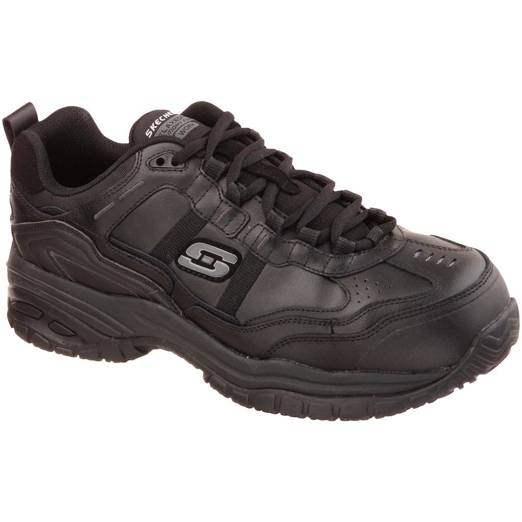 Skechers Sicherheitsschuh »SOFT STRIDE - GRINELL«, SB FO SRA, aus echtem Leder mit Memory Foam Einlegesohle