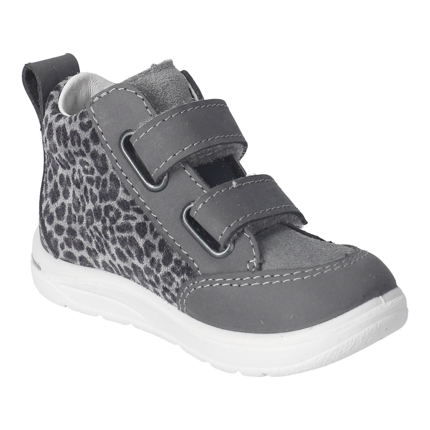 PEPINO by RICOSTA Sneaker »LIA, WMS: mittel«  Klettschuh, Babyschuh mit Kontrastbesatz, Größenschablone zum Download