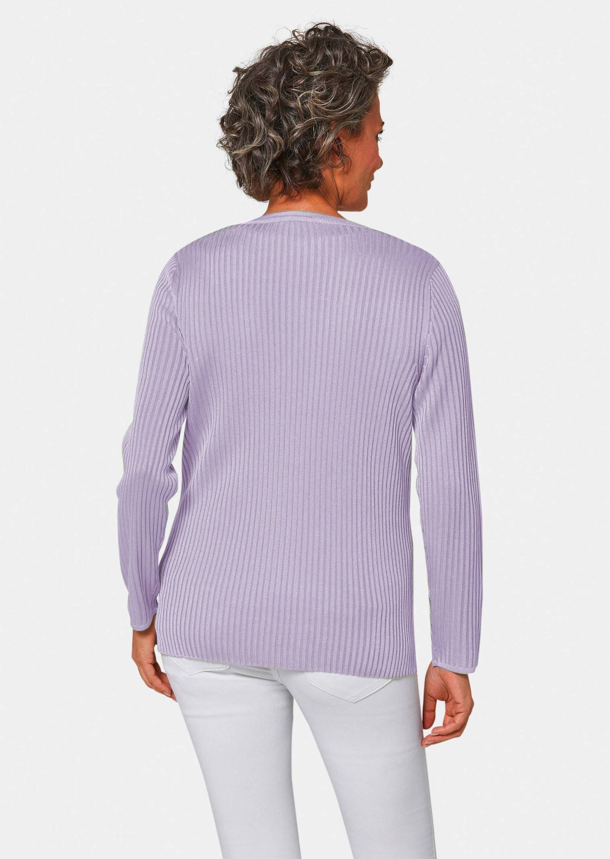 GOLDNER Strickjacke »Pflegeleichte Strickjacke in hochwertiger Rippenstruktur«