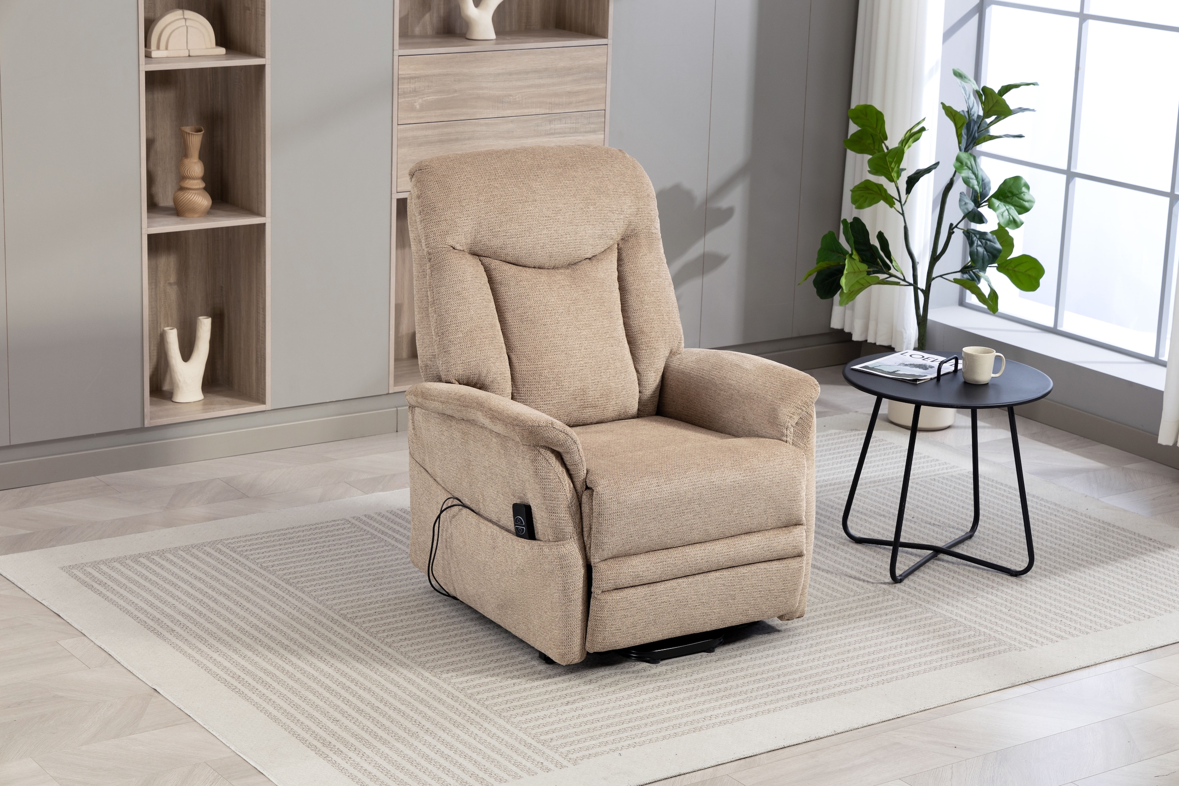 Duo Collection TV-Sessel »Gandia XXL« 150 kg belastbar, Stahlwellenunterfederung