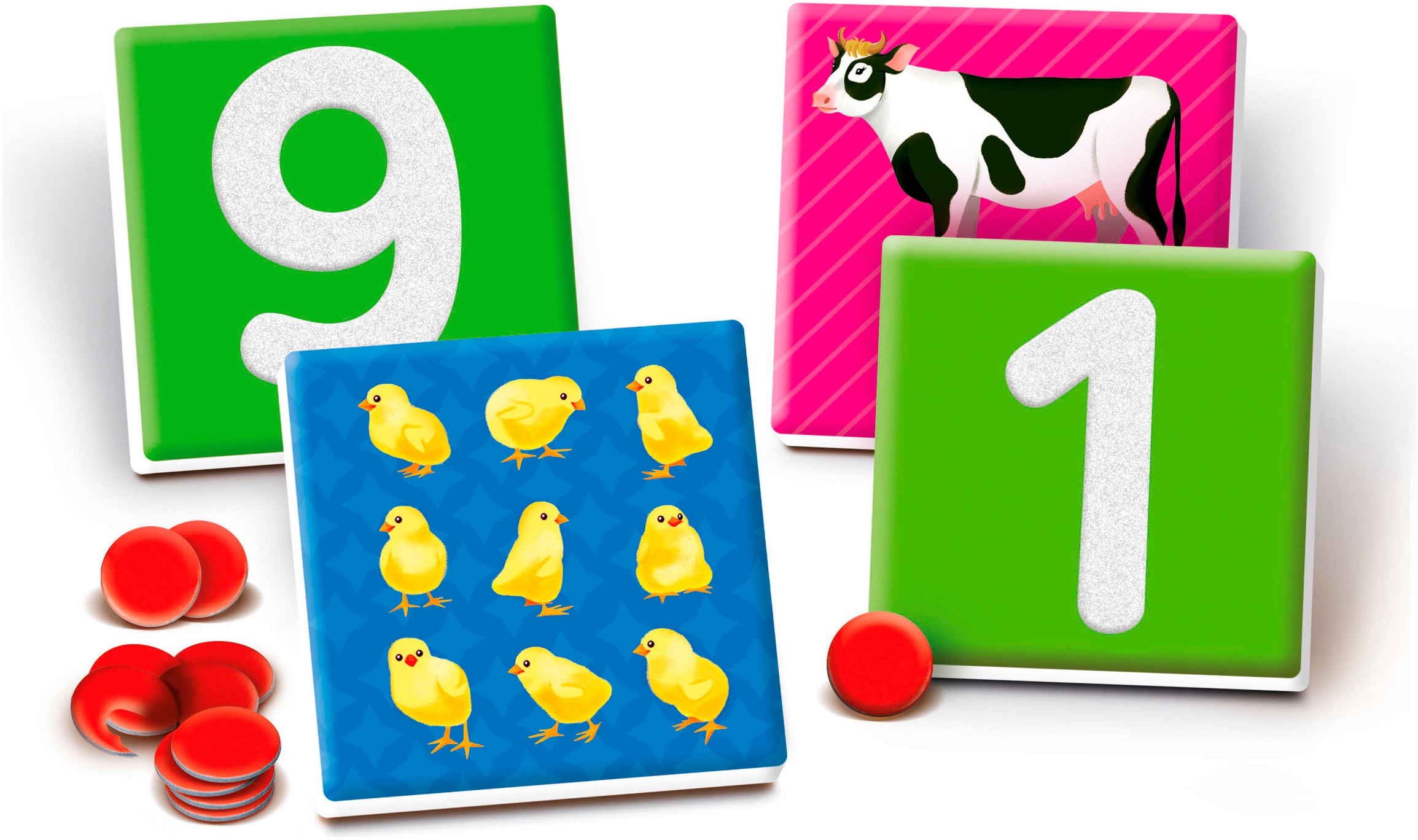 Clementoni® Spiel »Education, Taktile Zahlen (Montessori)« Made in Europe