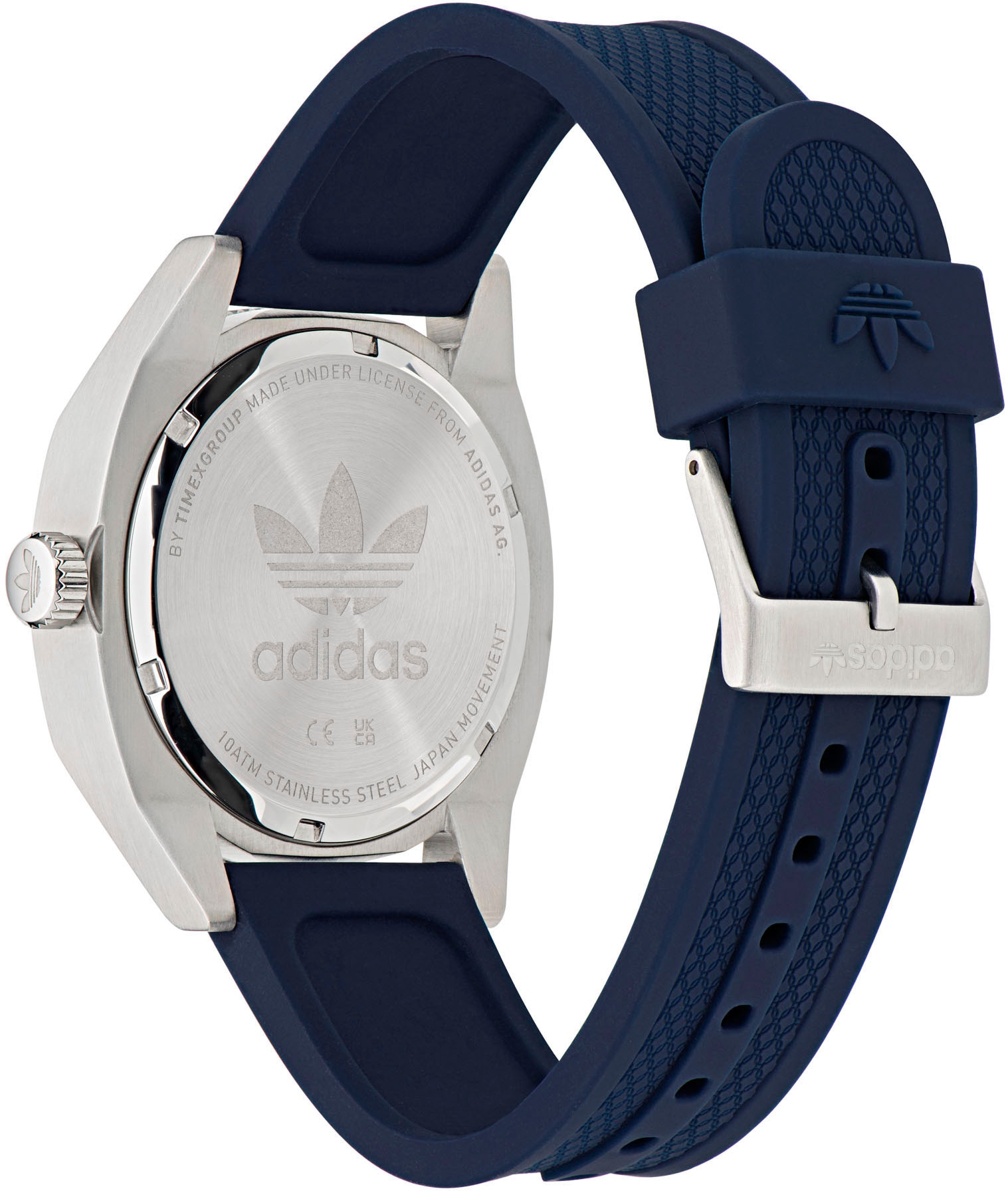 adidas Originals Quarzuhr »EDITION TWO«, Armbanduhr, Herrenuhr, Silikonarmband