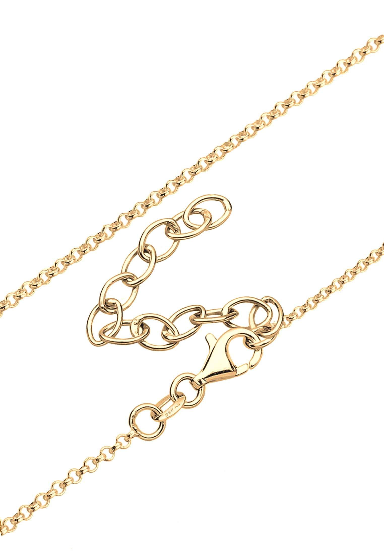 Elli Lange Kette »Halskette Feder Y-Kette Boho Trend 925 Silber«