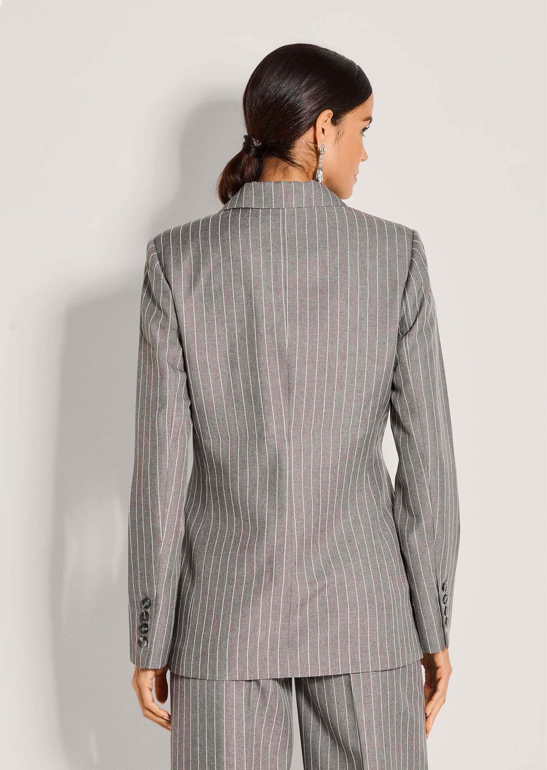 MADELEINE Jackenblazer »Blazer Longblazer mit Nadelstreifen«