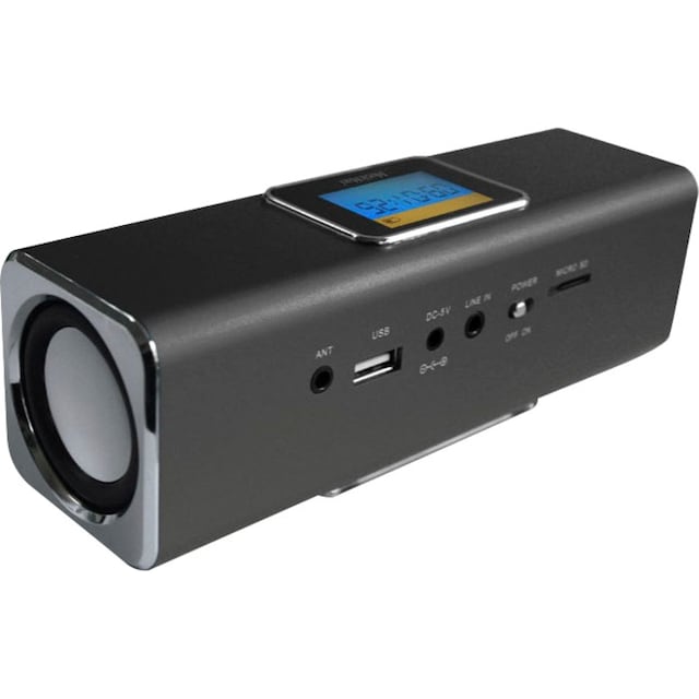 Technaxx Portable-Lautsprecher »MusicMan MA Display Soundstation«, (1 St.)  ➥ 3 Jahre XXL Garantie | UNIVERSAL