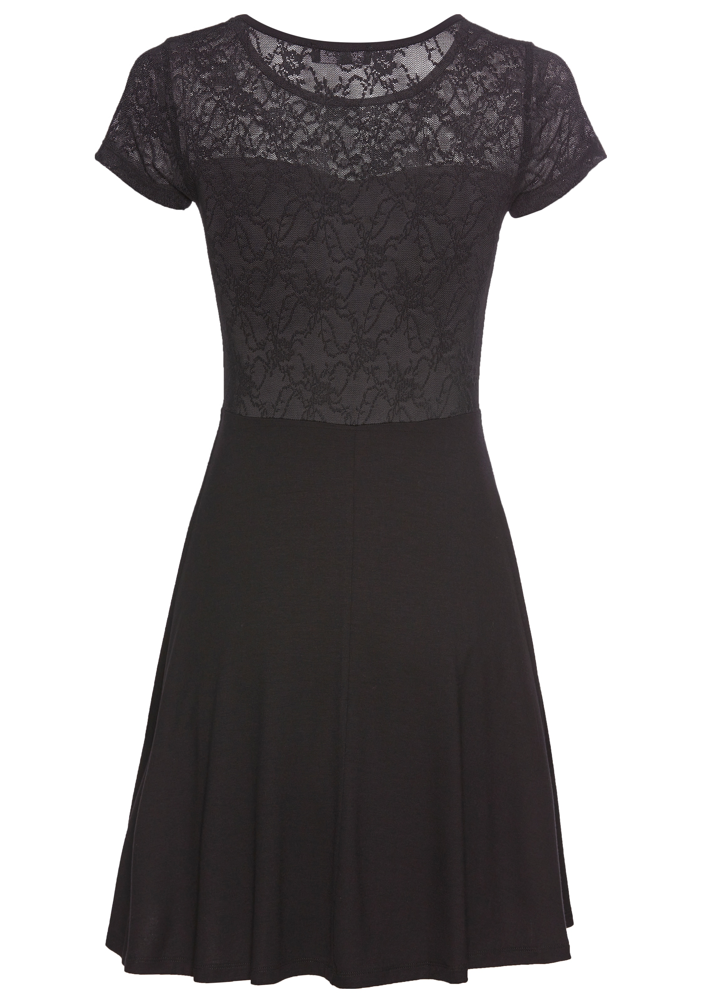 Laura Scott Sommerkleid, mit romantische Spitzen Ärmel & Rücken aus Jersey - NEUE KOLLEKTION