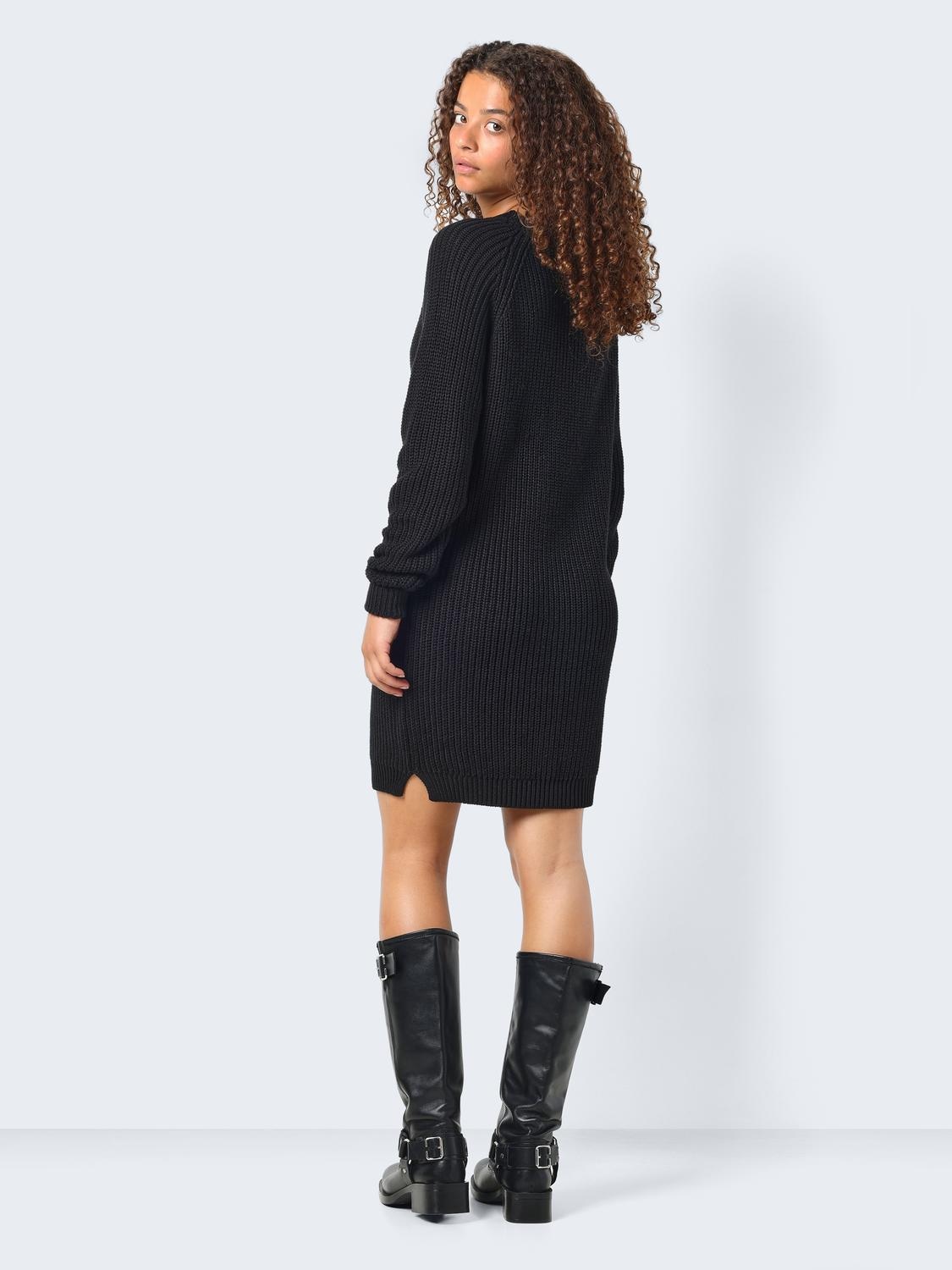 Noisy may Strickkleid »NMSIESTA L/S O-NECK KNIT DRESS NOOS«