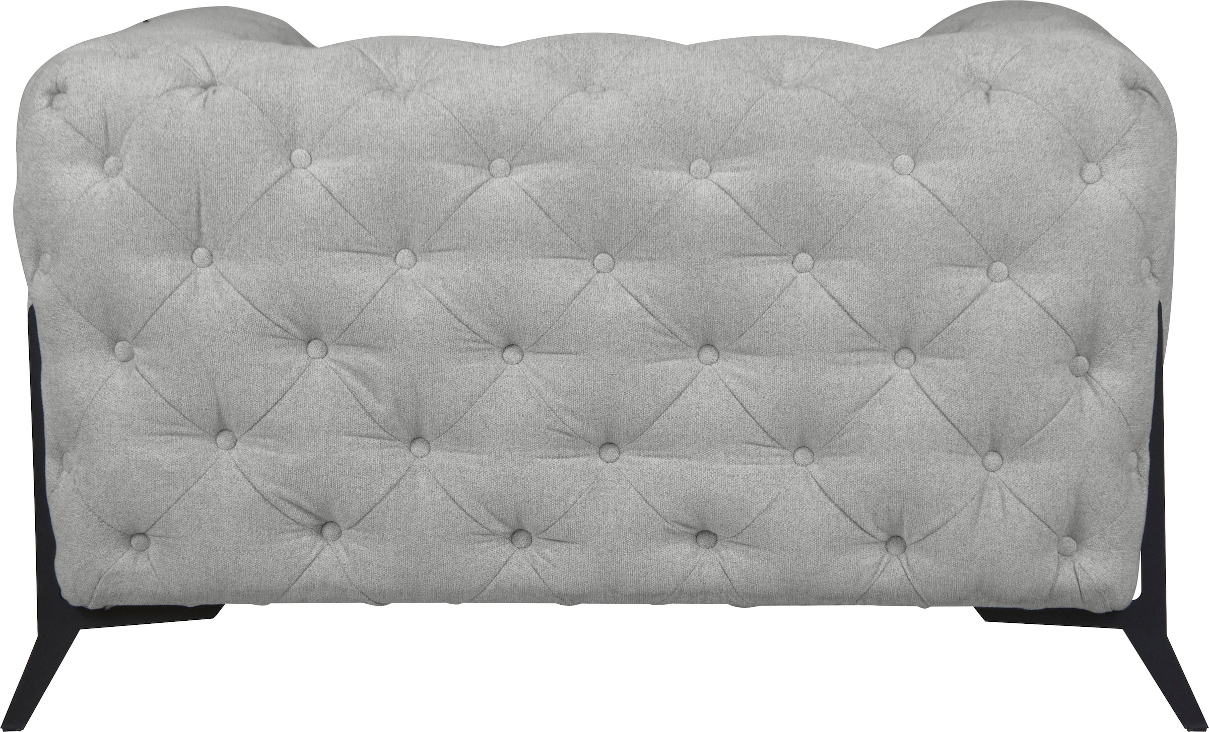 Leonique Chesterfield-Sessel »Amaury Sessel« aufwändige Knopfheftung, moderne Chesterfield Optik, Fußfarbe wählbar