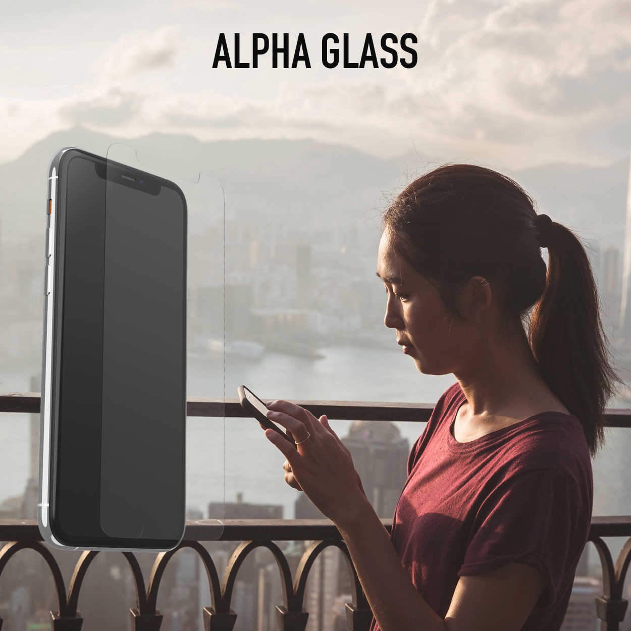 Otterbox Displayschutzglas »OtterBox Alpha Glass Apple iPhone 11/XR - clear«