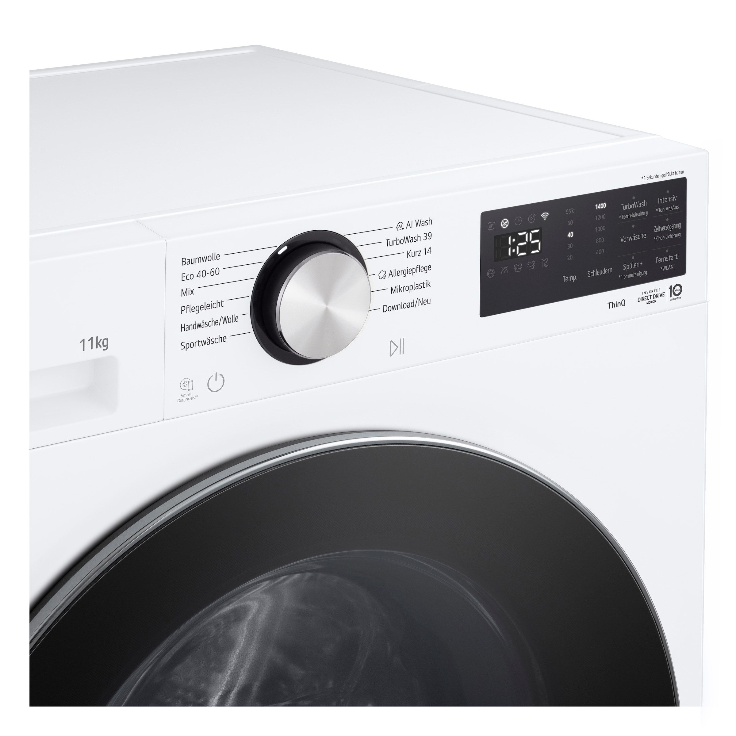 LG Waschmaschine Serie X7 »F4WX7012W« 11 kg 1400 U/min