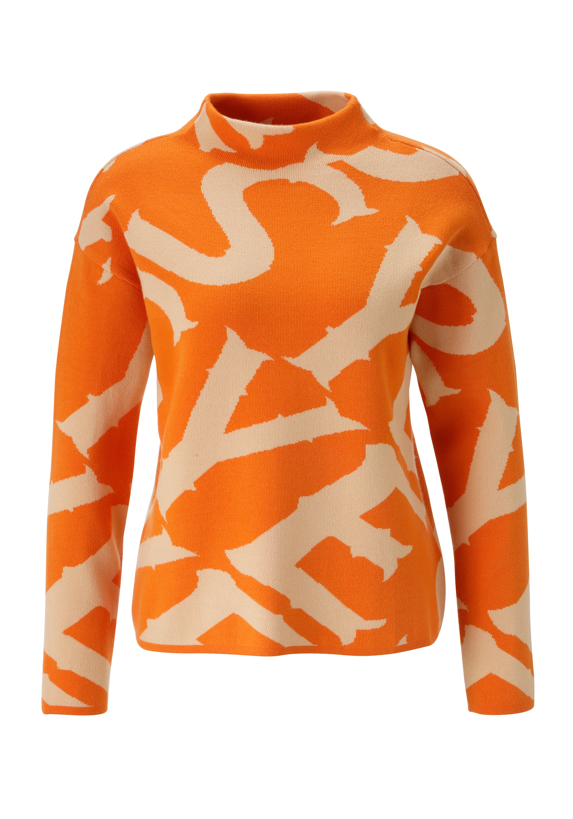 Aniston SELECTED Strickpullover mit elegantem Jacquard-Muster - NEUE KOLLEKTION