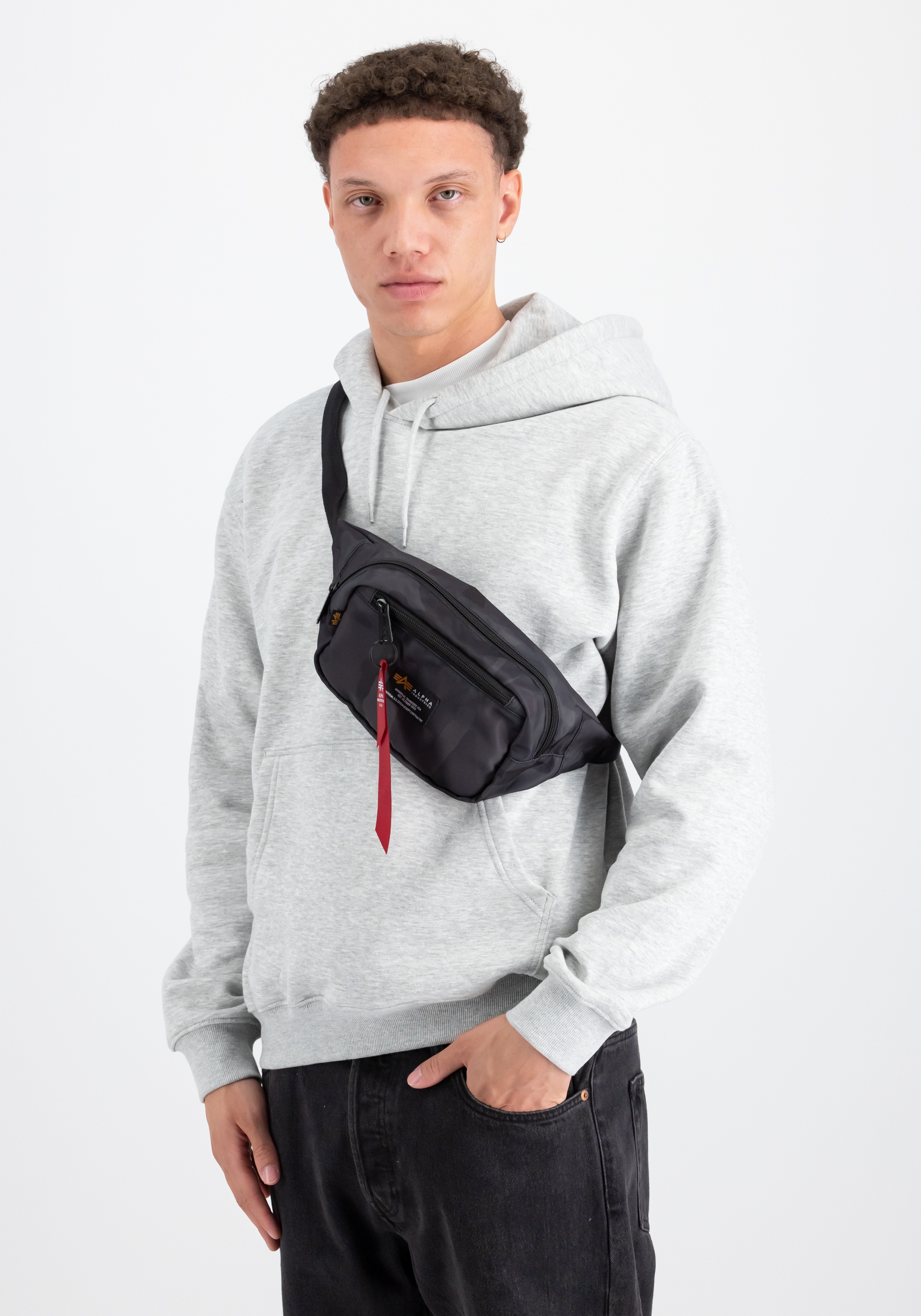 Alpha Industries Tragetasche »Crew Waist Bag Camo«