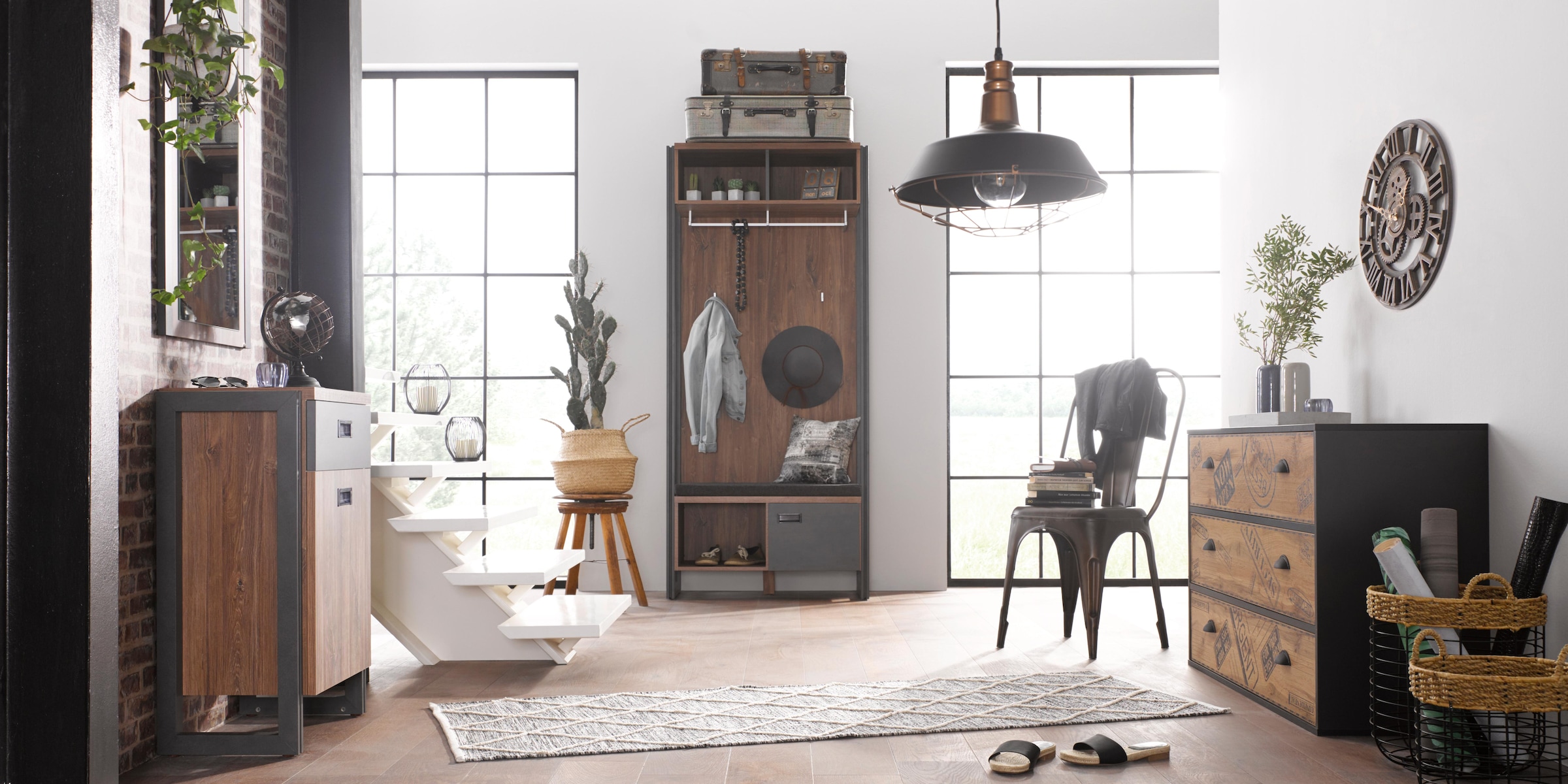 Home affaire Garderobenschrank »Detroit«, 90 cm breit