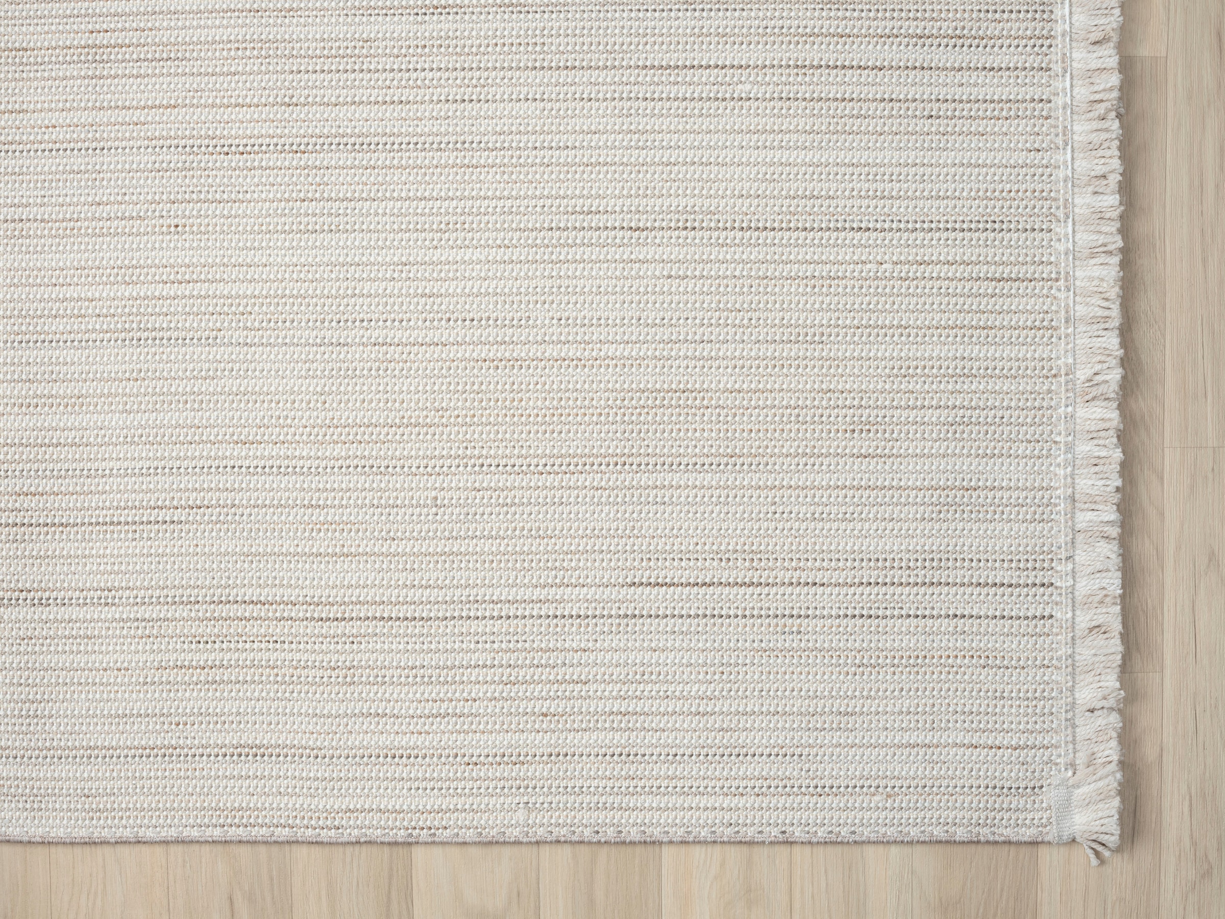 Myflair Möbel & Accessoires Teppich »Ava«, rechteckig, 7 mm Höhe, Uni Farben, meliert, Sisal-Optik, auch in rund erhältlich, mit Fransen
