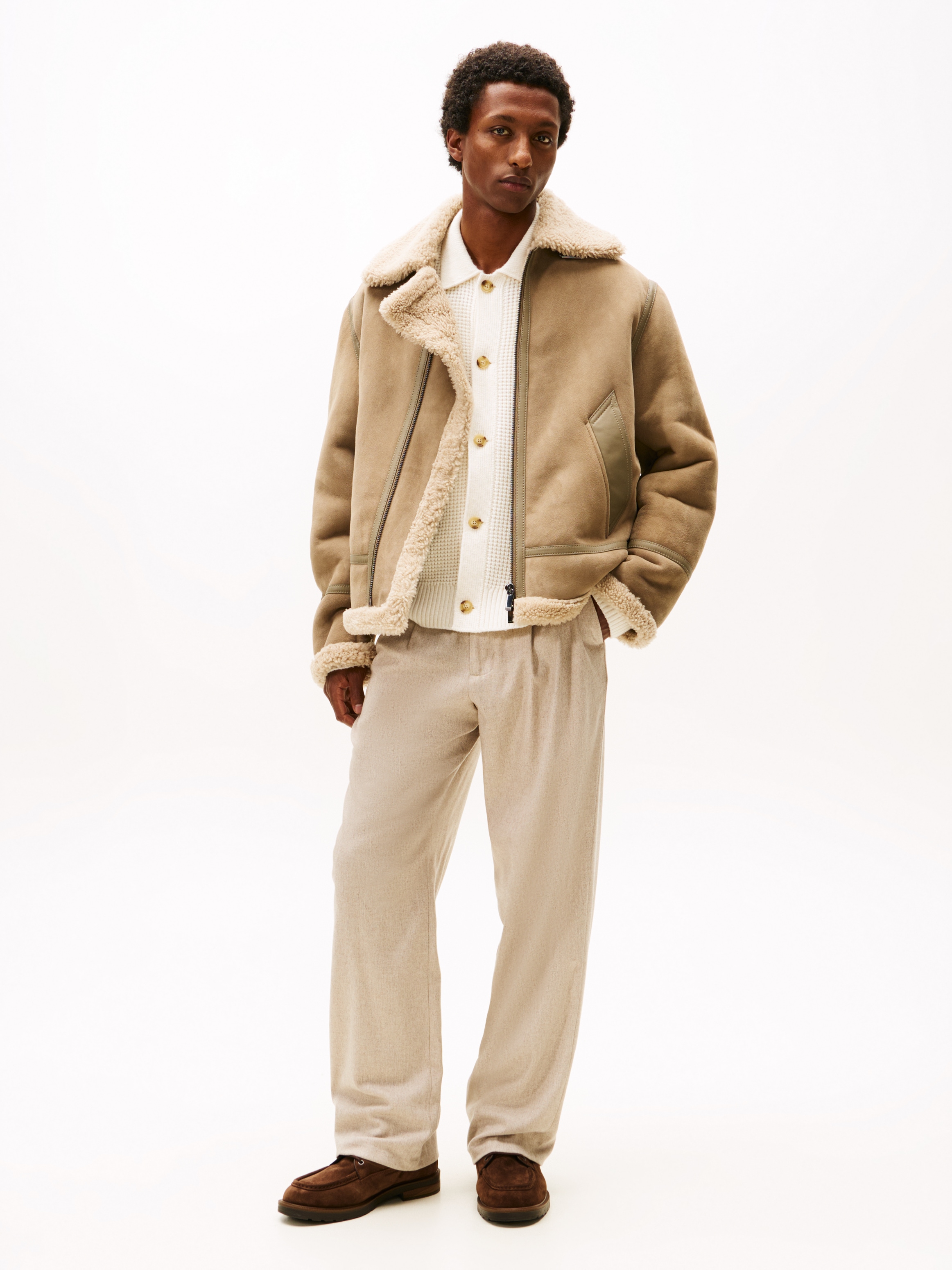 Tommy Hilfiger Schnürboots »CLEATED HILFIGER W SDE MOC BOOT«  , Schnürstiefelette mit modischer Mokassinnaht