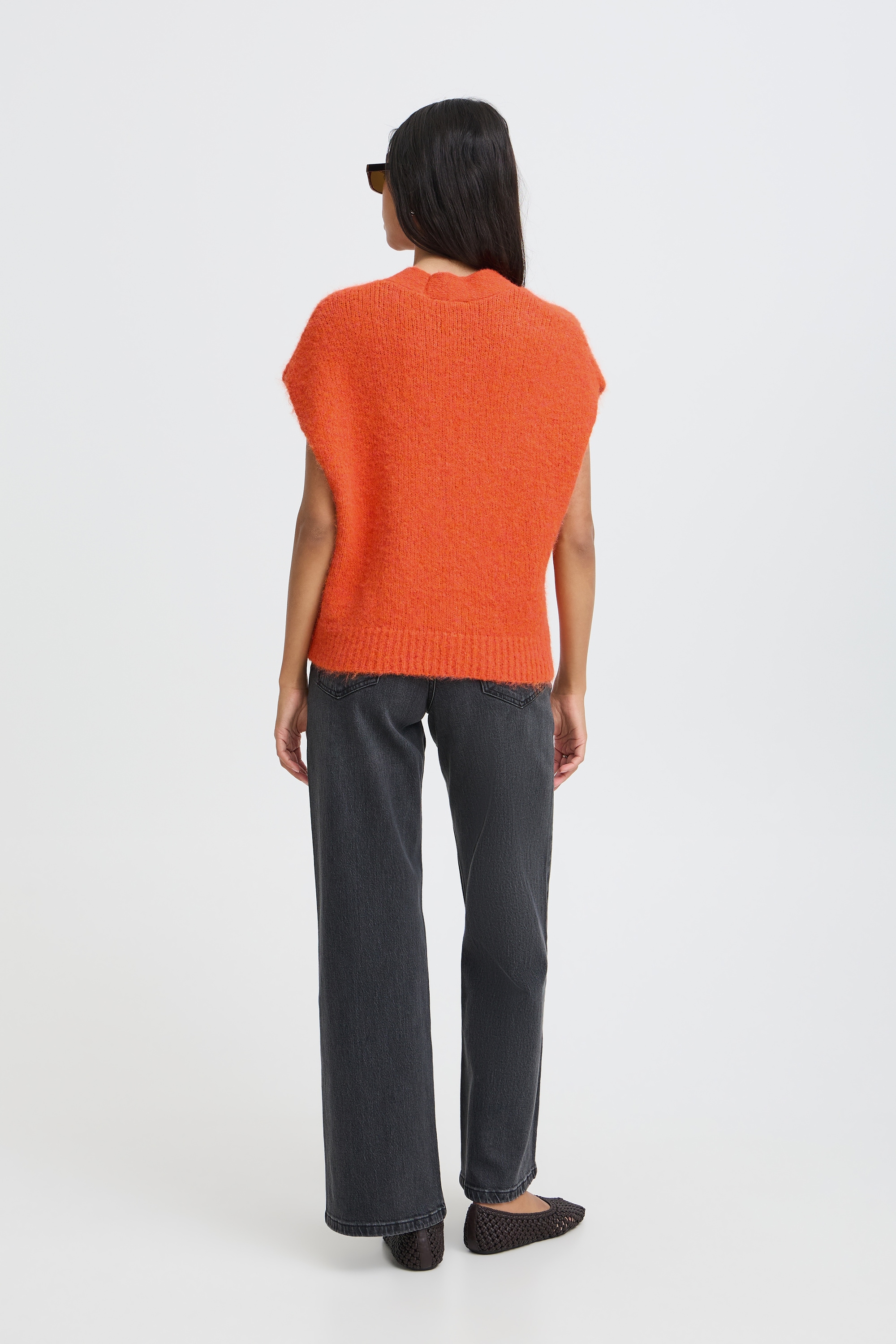 b.young Strickjacke »Damen Kurzarm-Bluse BYMILLERS«