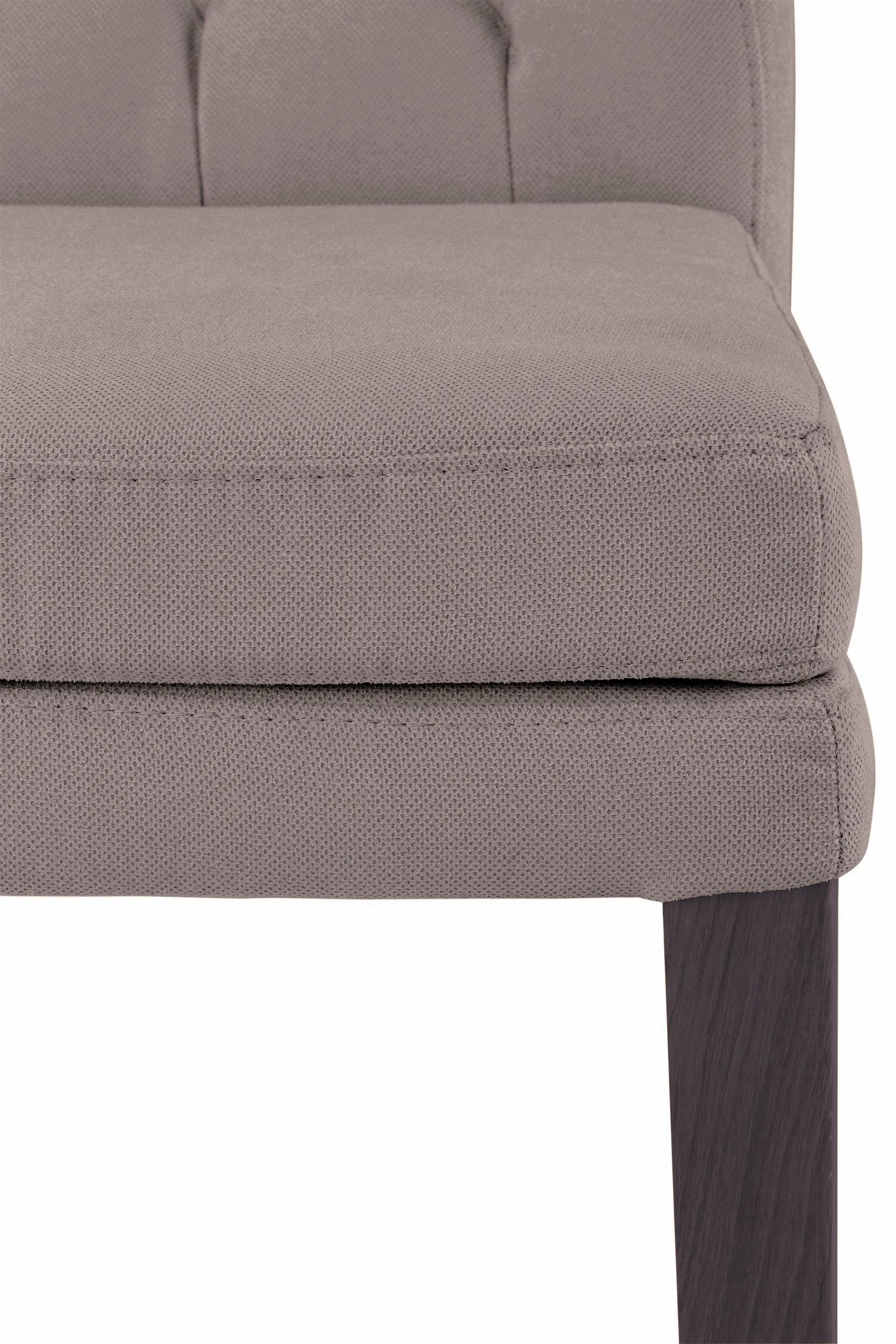 Home affaire 4-Fußstuhl »Colorado«, (Set), 4 St., Luxus-Microfaser, Beine aus Buche, wengefarben lackiert, Im 2er, 4er oder 6er-Set